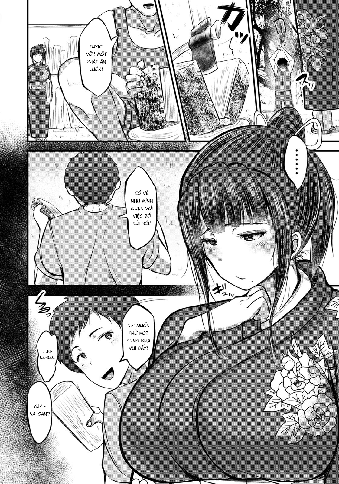 Đọc truyện hentai The Plump Hostess Widow - Oneshot