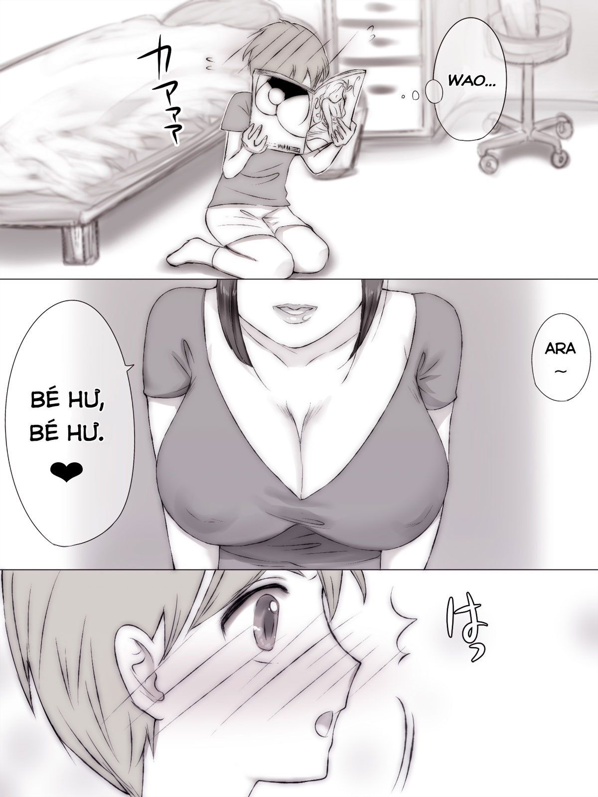 Đọc truyện hentai Mùa hè vui vẻ với mẹ bạn - Chap 1