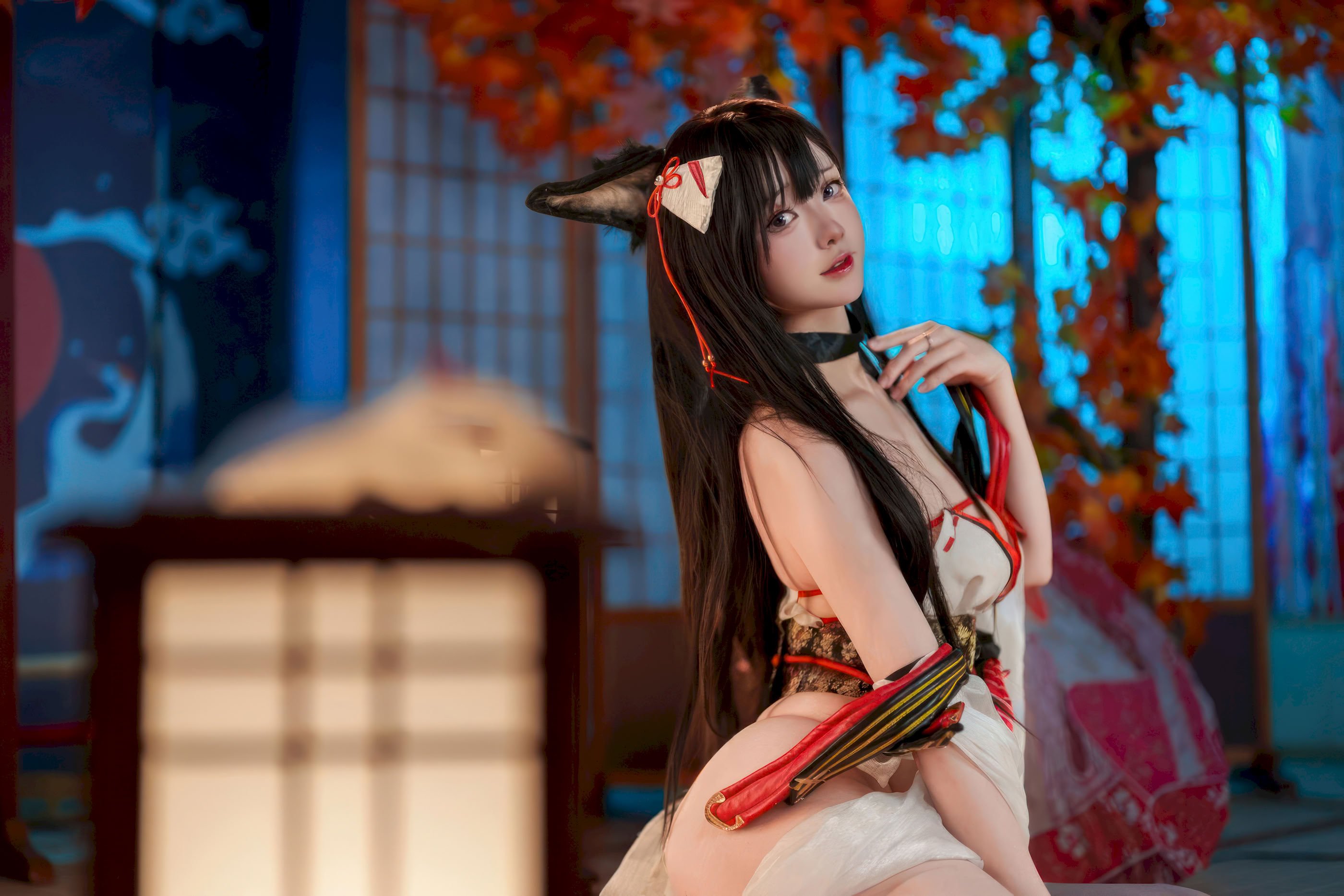 Đọc truyện hentai Tuyển tập Albums siêu phẩm Cosplay - Chap 1278 - Maeno-sama - Azur Lane Amagi Swimsuit
