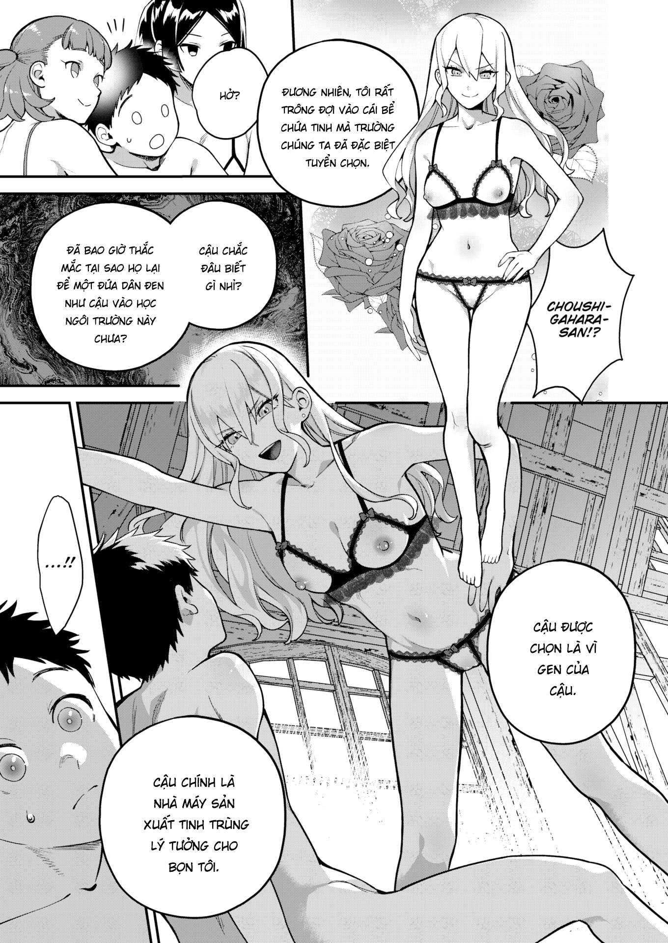 Đọc truyện hentai Nữ Vương Học Đường - Chap 5