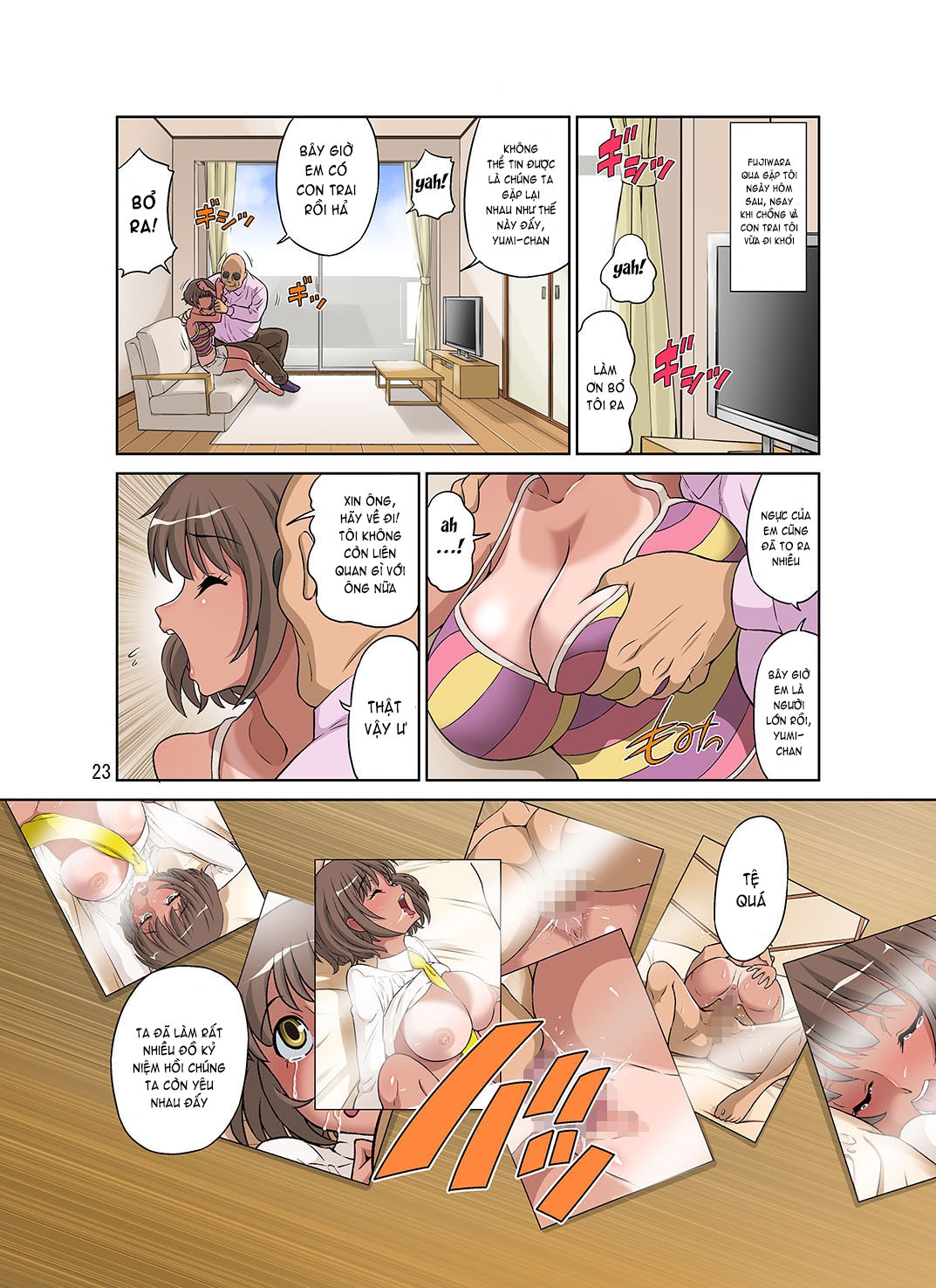 Đọc truyện hentai Netorare Genki Mama - Oneshot