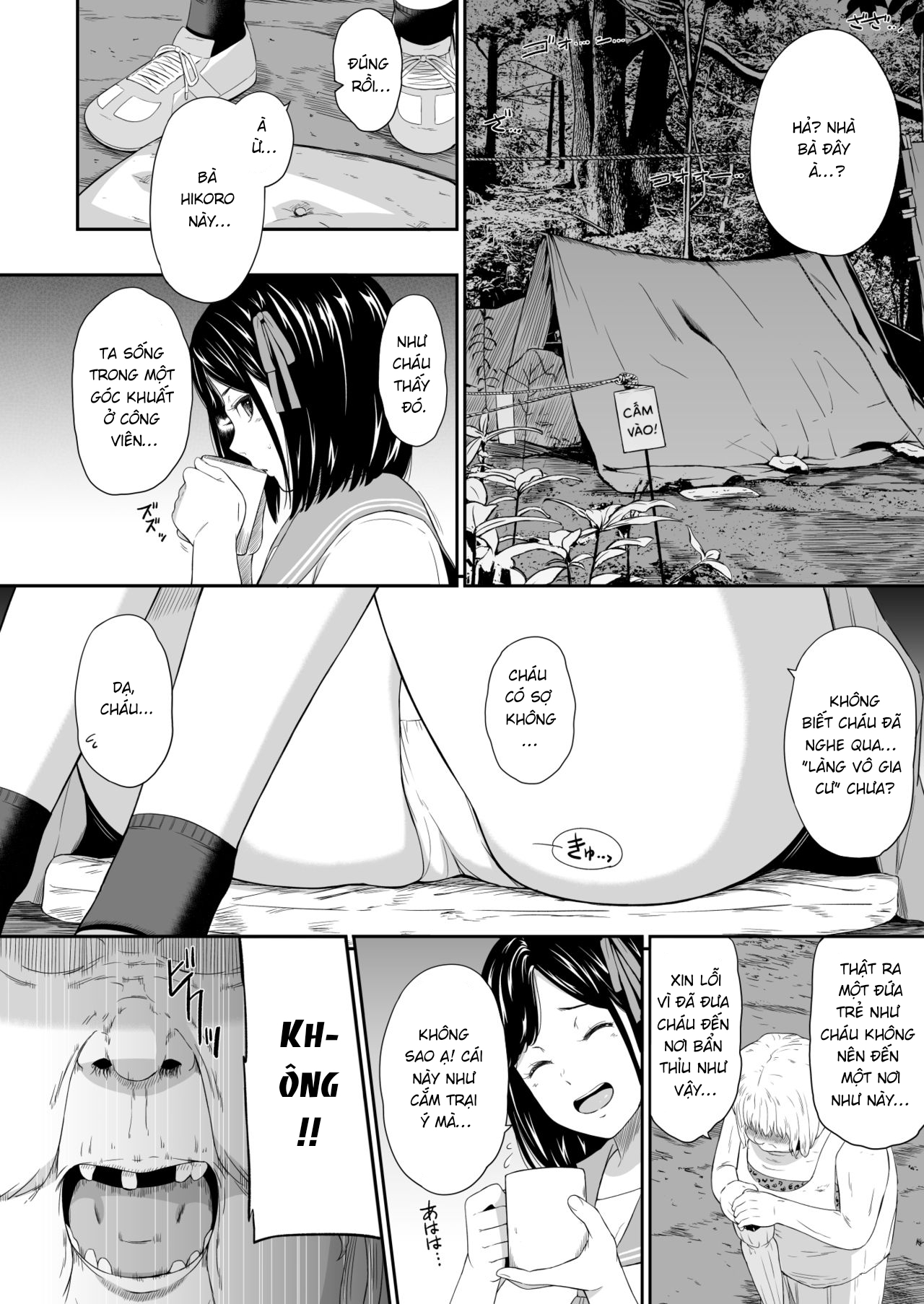 Đọc truyện hentai Homeless Mura - Chap 2