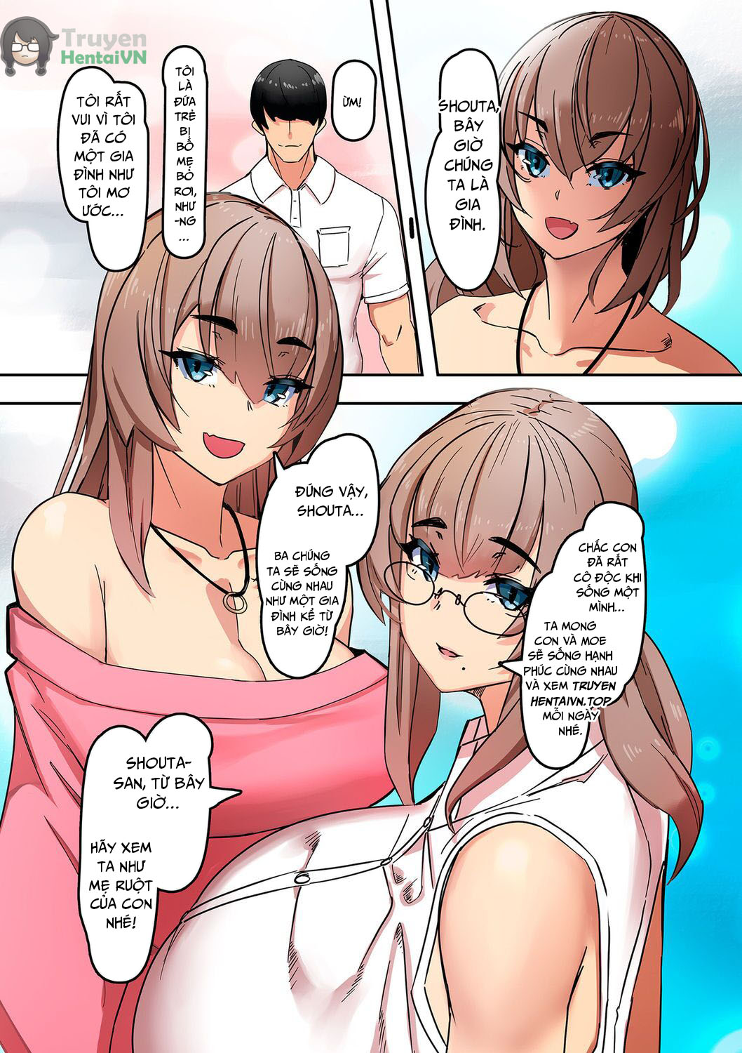 Đọc truyện hentai Yêu nhầm mẹ vợ - Oneshot
