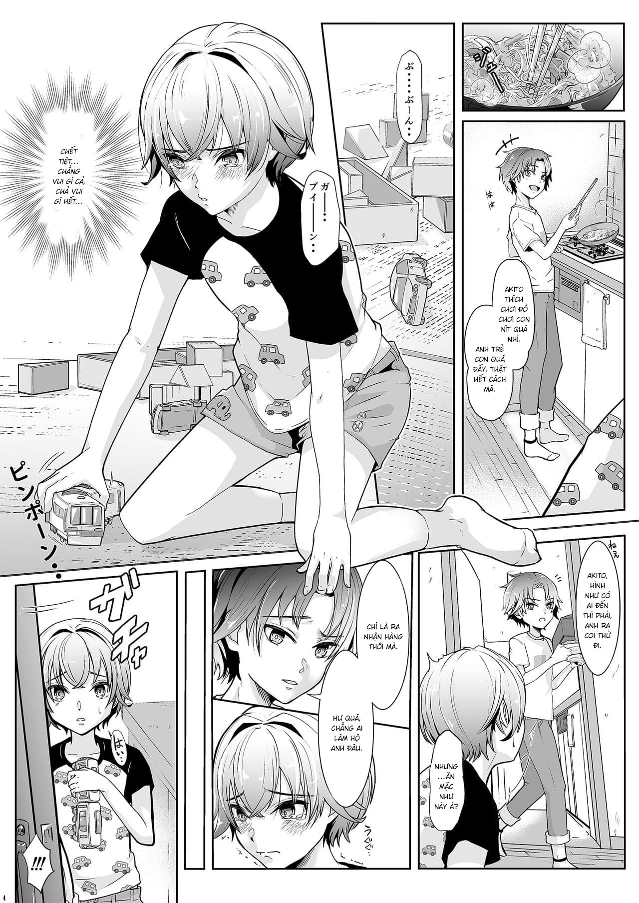 Đọc truyện hentai Otouto ni Netorareta Natsuyasumi - Oneshot