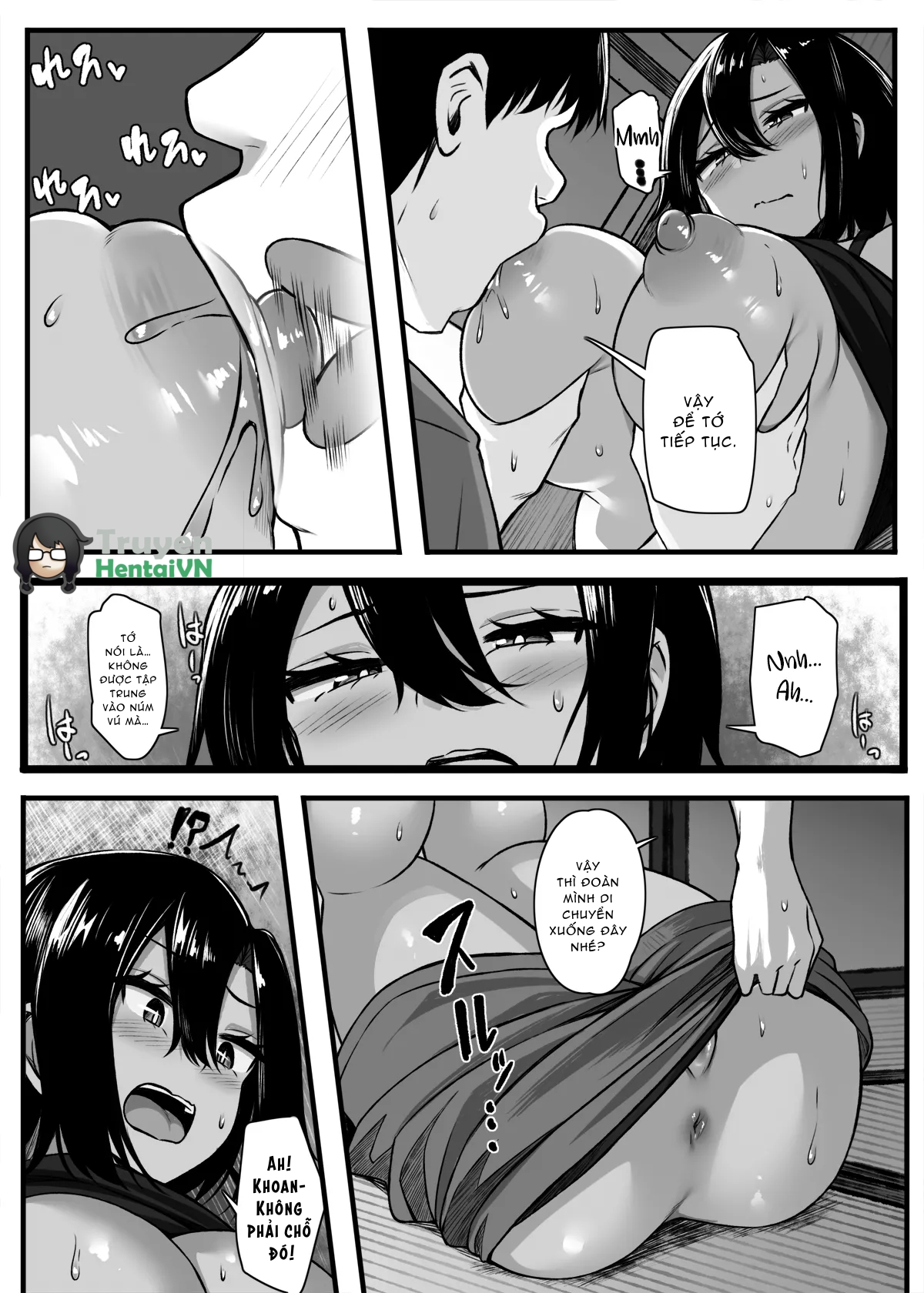 Đọc truyện hentai Makezu Girai na Osananajimi to H Shoubu suru Hanashi - Oneshot