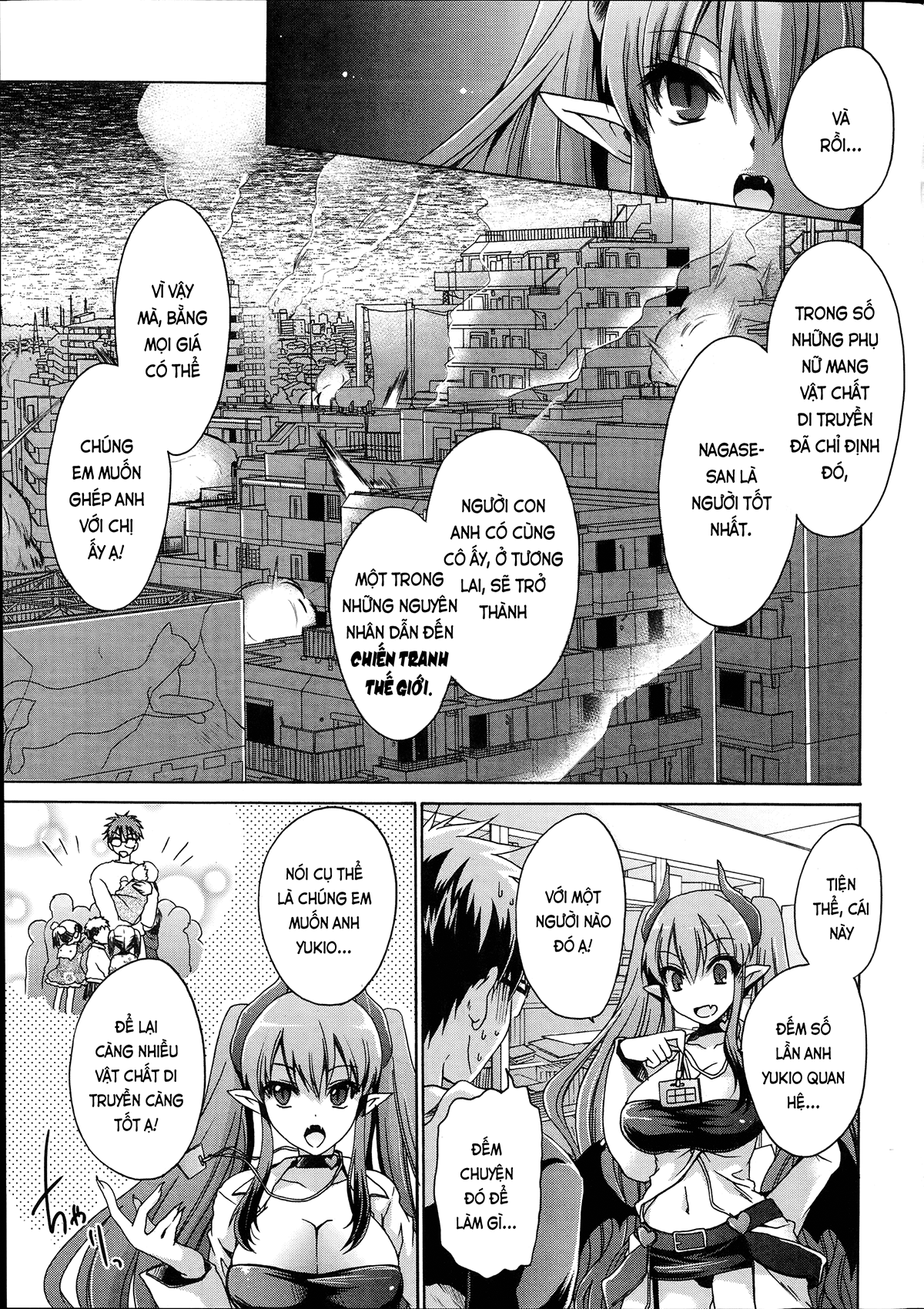 Đọc truyện hentai Tôi, cô ấy và ngày tận thế - Ch. 2