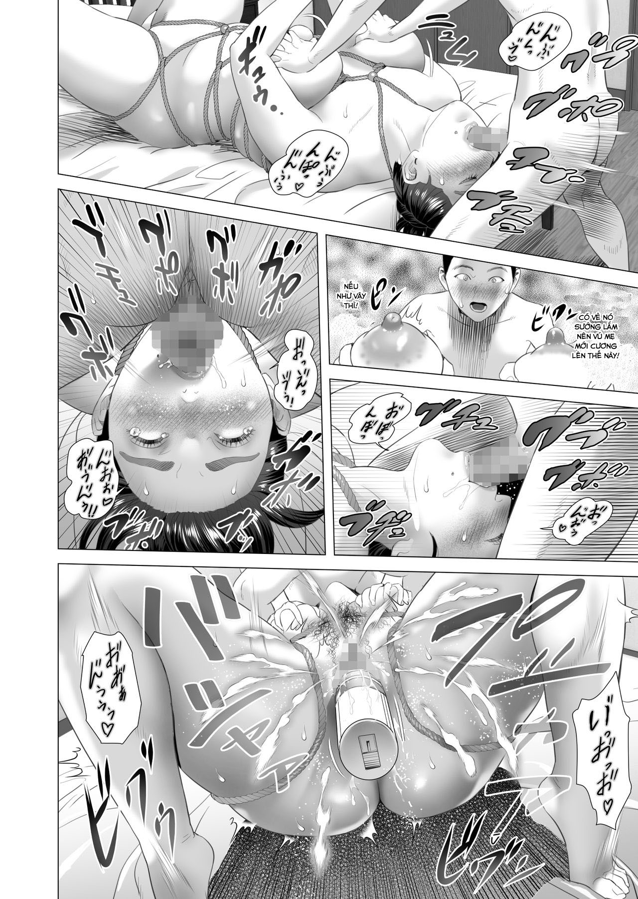 Đọc truyện hentai Kinjo Yuuwaku Musuko o Icha Love SEX Zuke ni Suru Haha Hen - Chap 3 - End