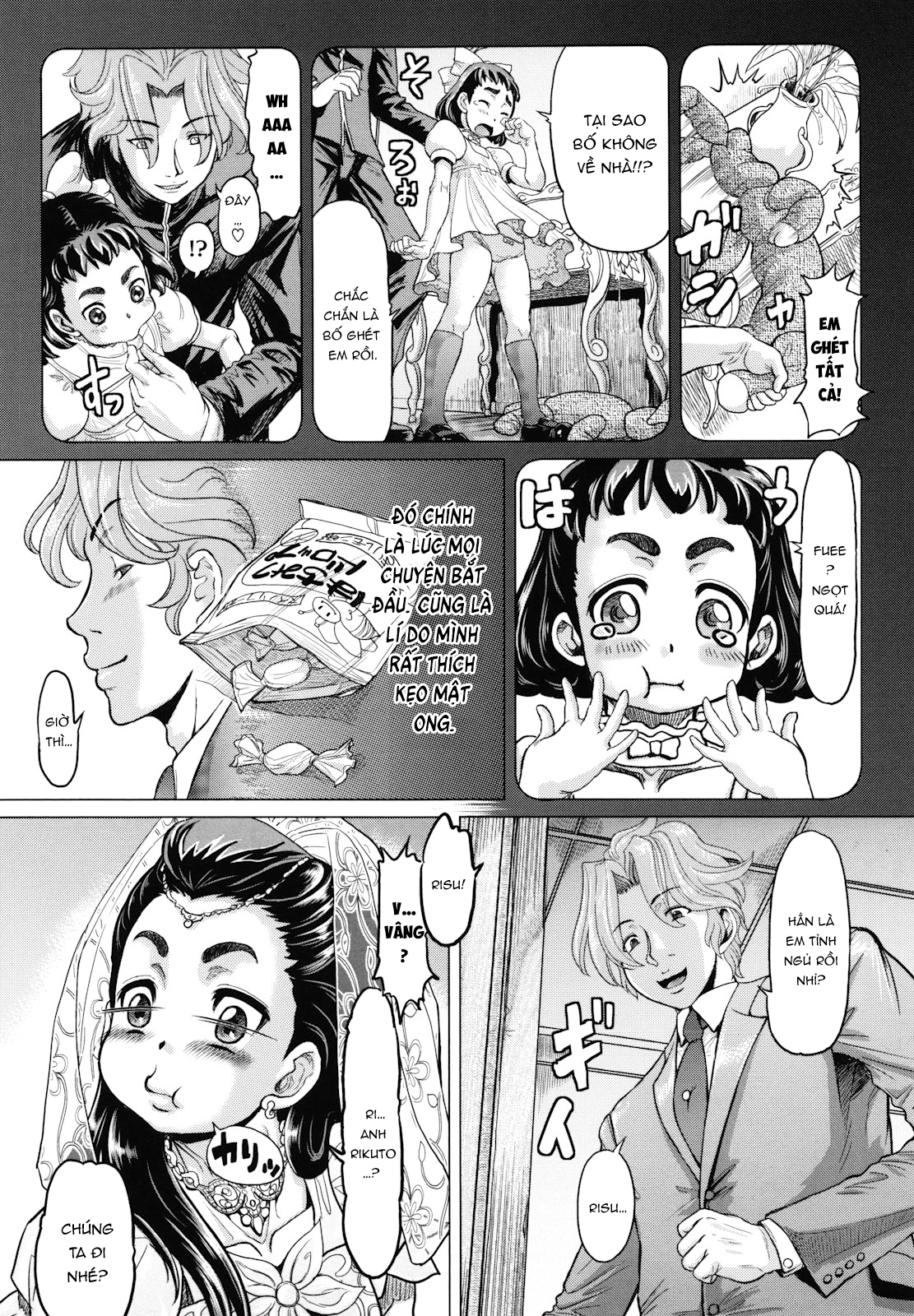 Đọc truyện hentai Hachimitsu Drop - Chap 7