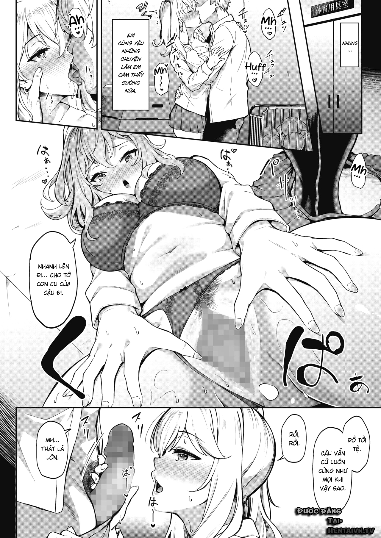 Đọc truyện hentai Teguri Yoseru Amai Yuuwaku - Oneshot