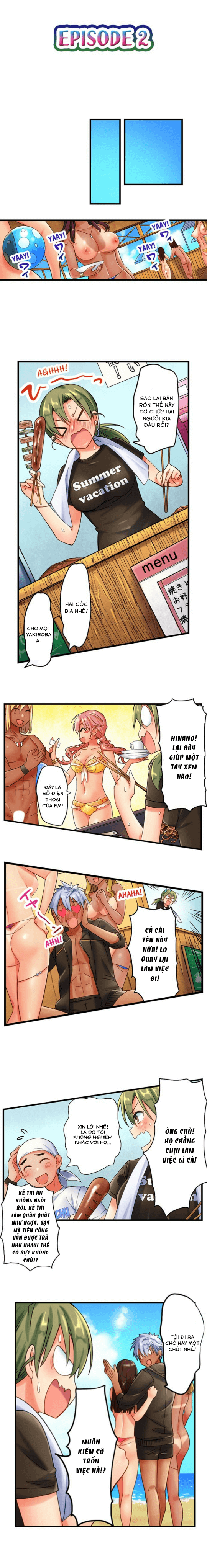 Đọc truyện hentai Cô gái trong trắng lên đỉnh tại bãi biển khoả thân! - Chap 2