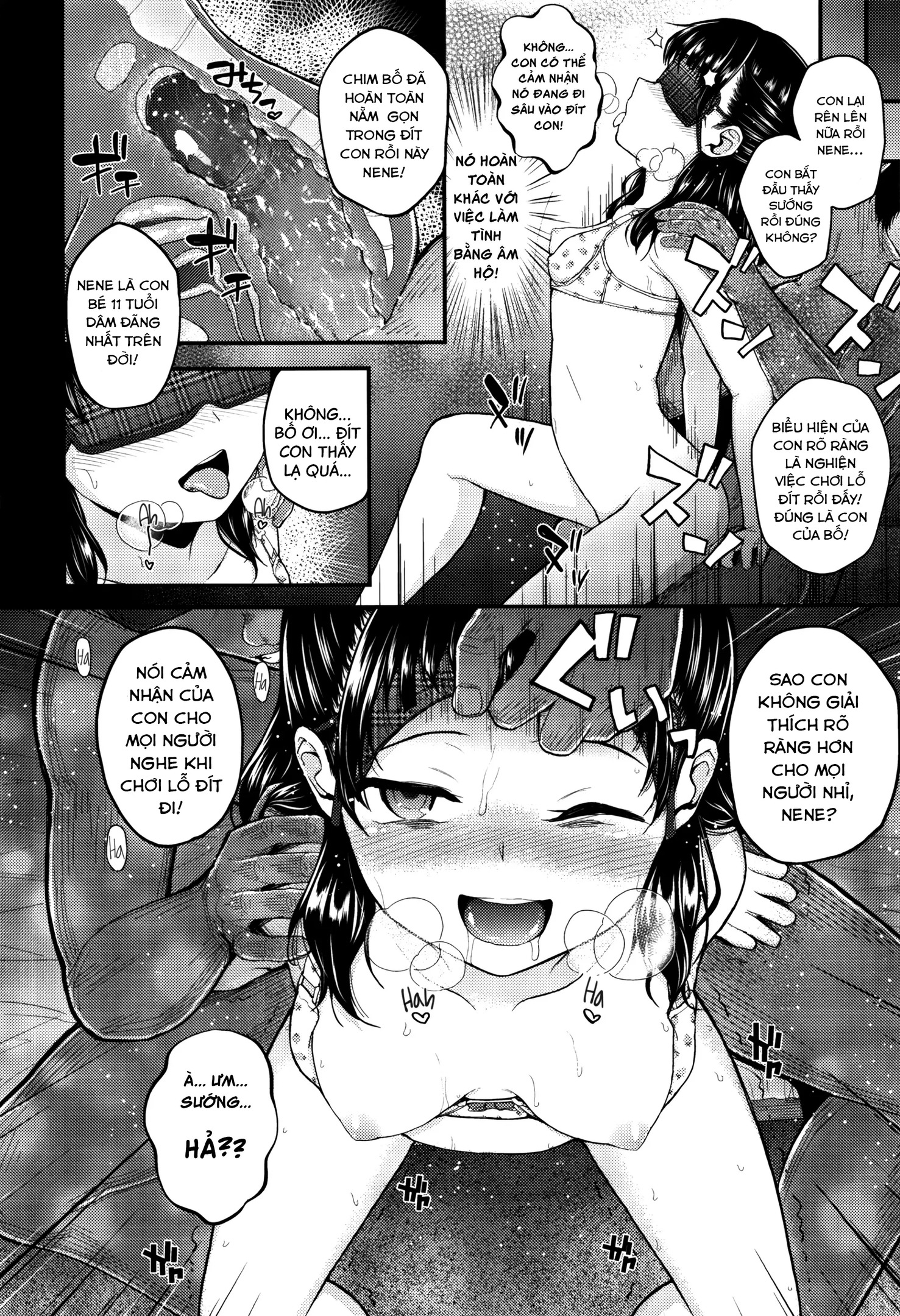 Đọc truyện hentai Bố ơi, hãy cố lên! - Oneshot