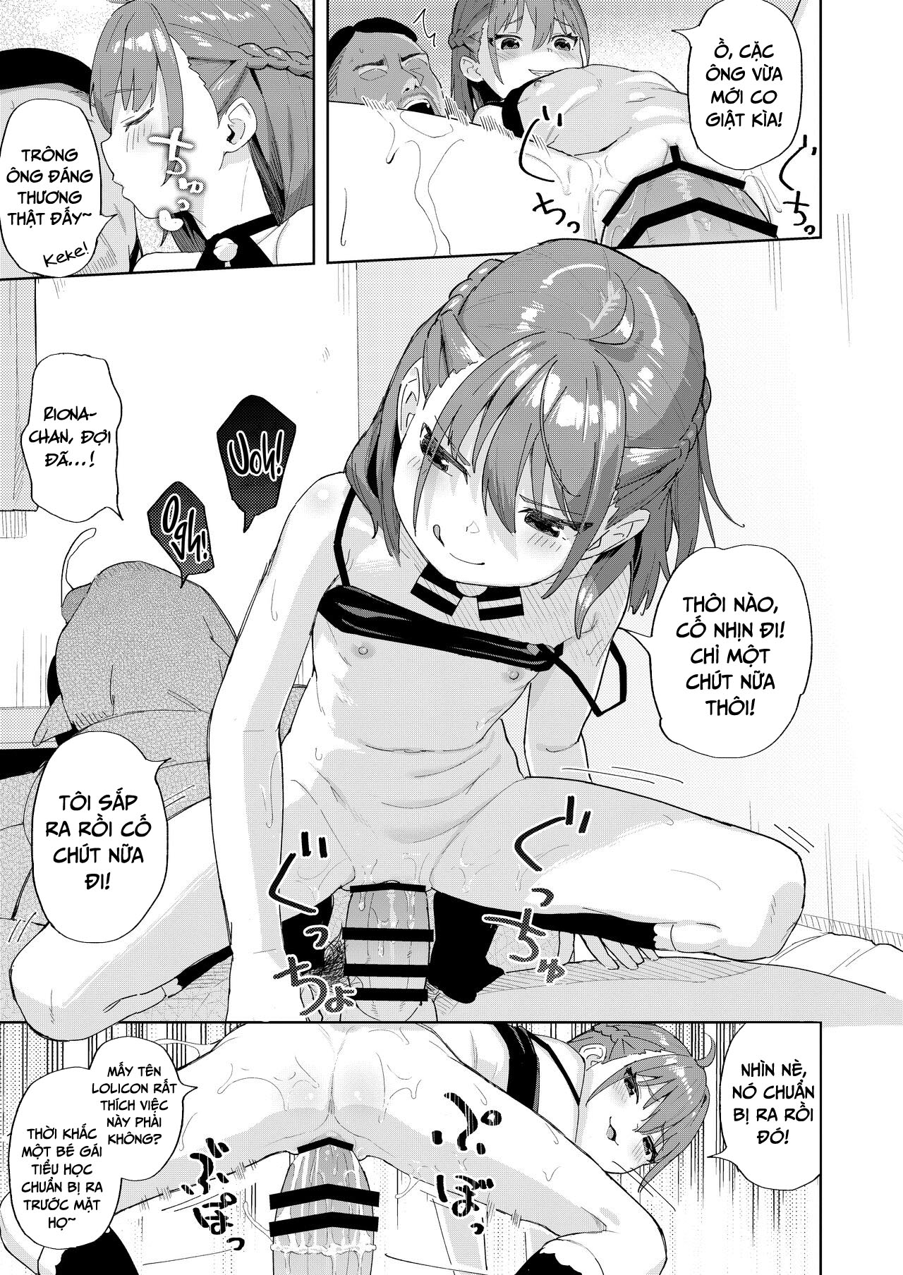 Đọc truyện hentai Tôi bị ăn hiếp bởi một con nhãi ranh là bạn của con gái mình - Chap 1