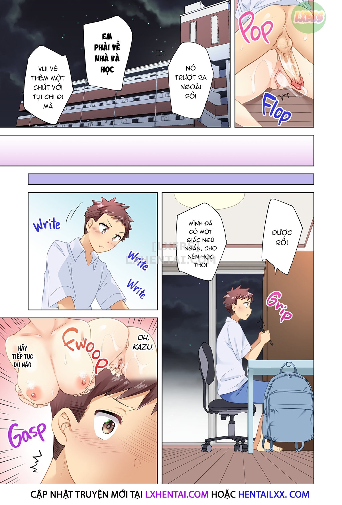 Đọc truyện hentai Những cô gái kế bên có lối sống thật vô độ! - Oneshot