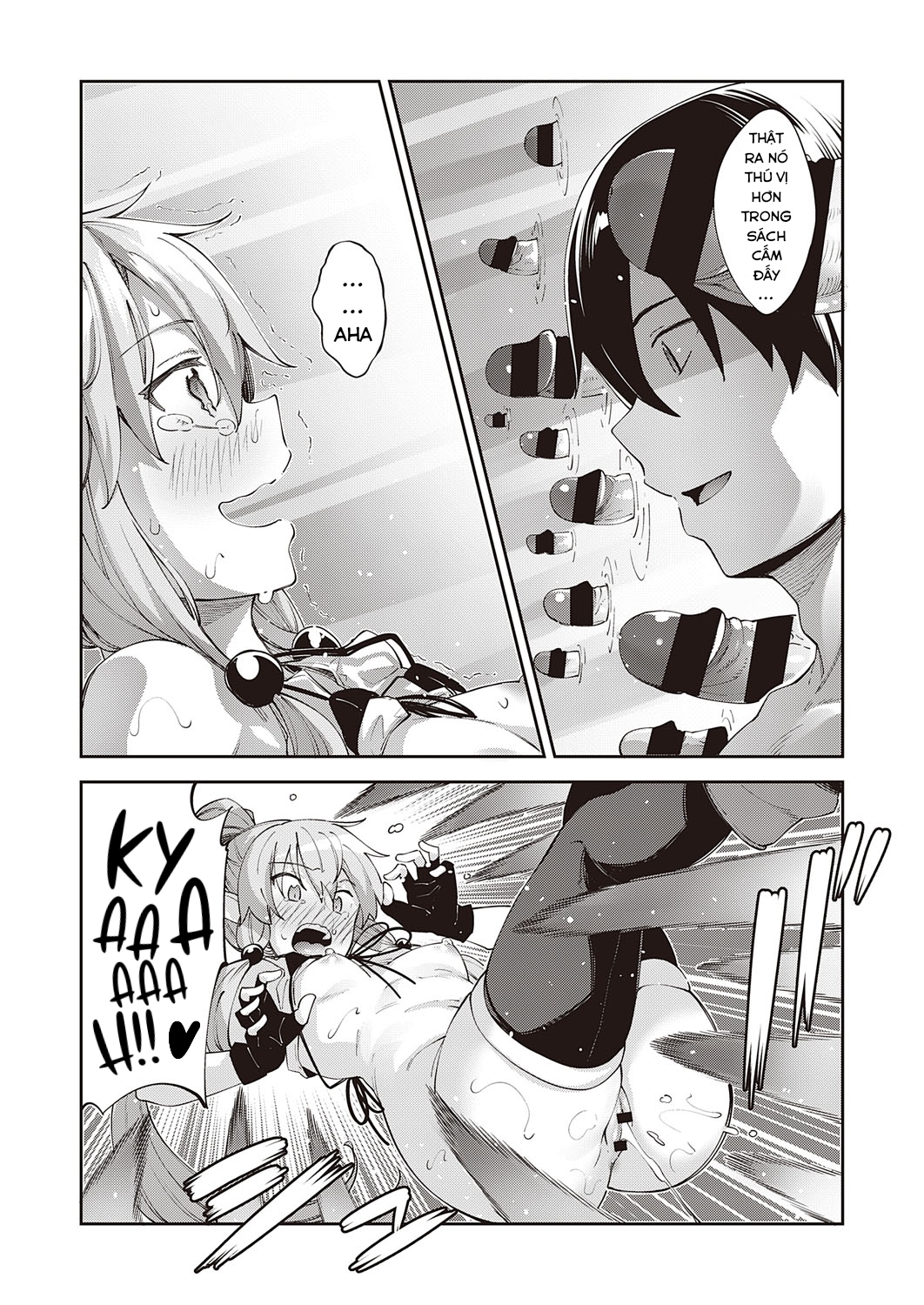 Đọc truyện hentai Iseaki Kitanode Sukebe Skill de Zenryoku Ouka Siyouto Omou - Chap 3