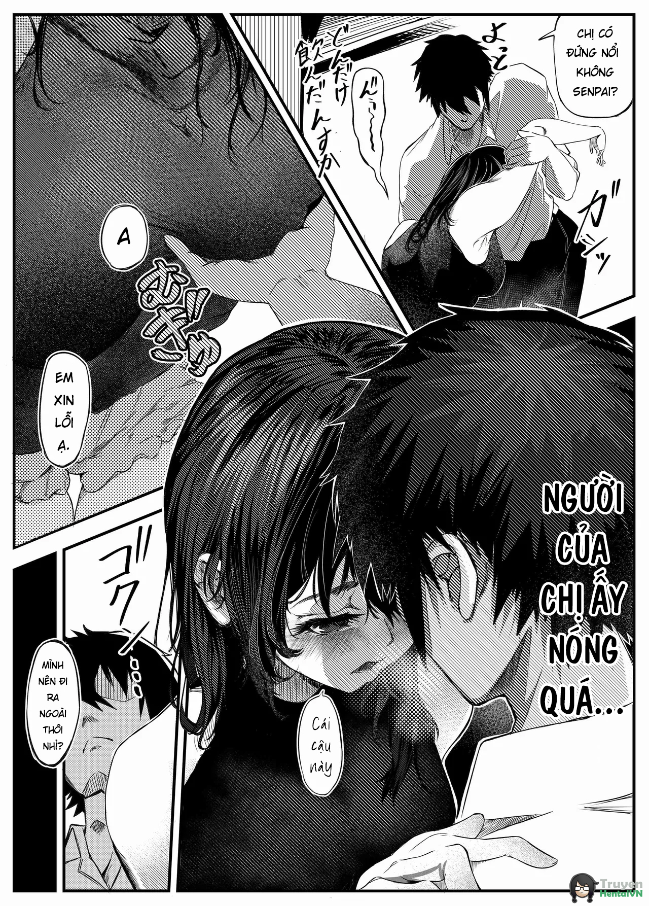 Đọc truyện hentai Tiền bối Maeno Tsumi nhưng không thỏa mãn mãn với người yêu, lần đầu ngoại tình - Oneshot