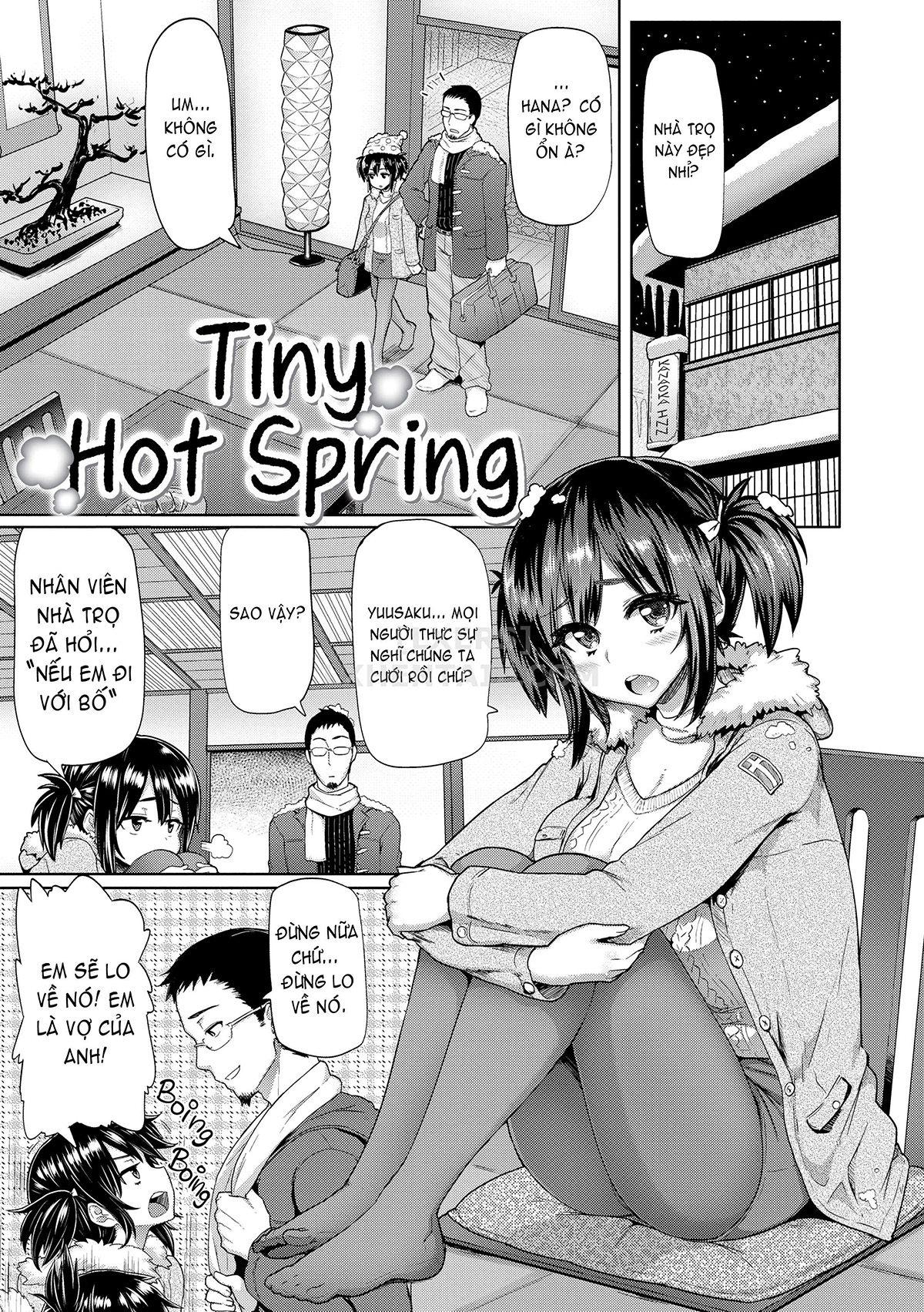 Đọc truyện hentai Let's Get Horny - Chap 10 - Tiny Hot Spring