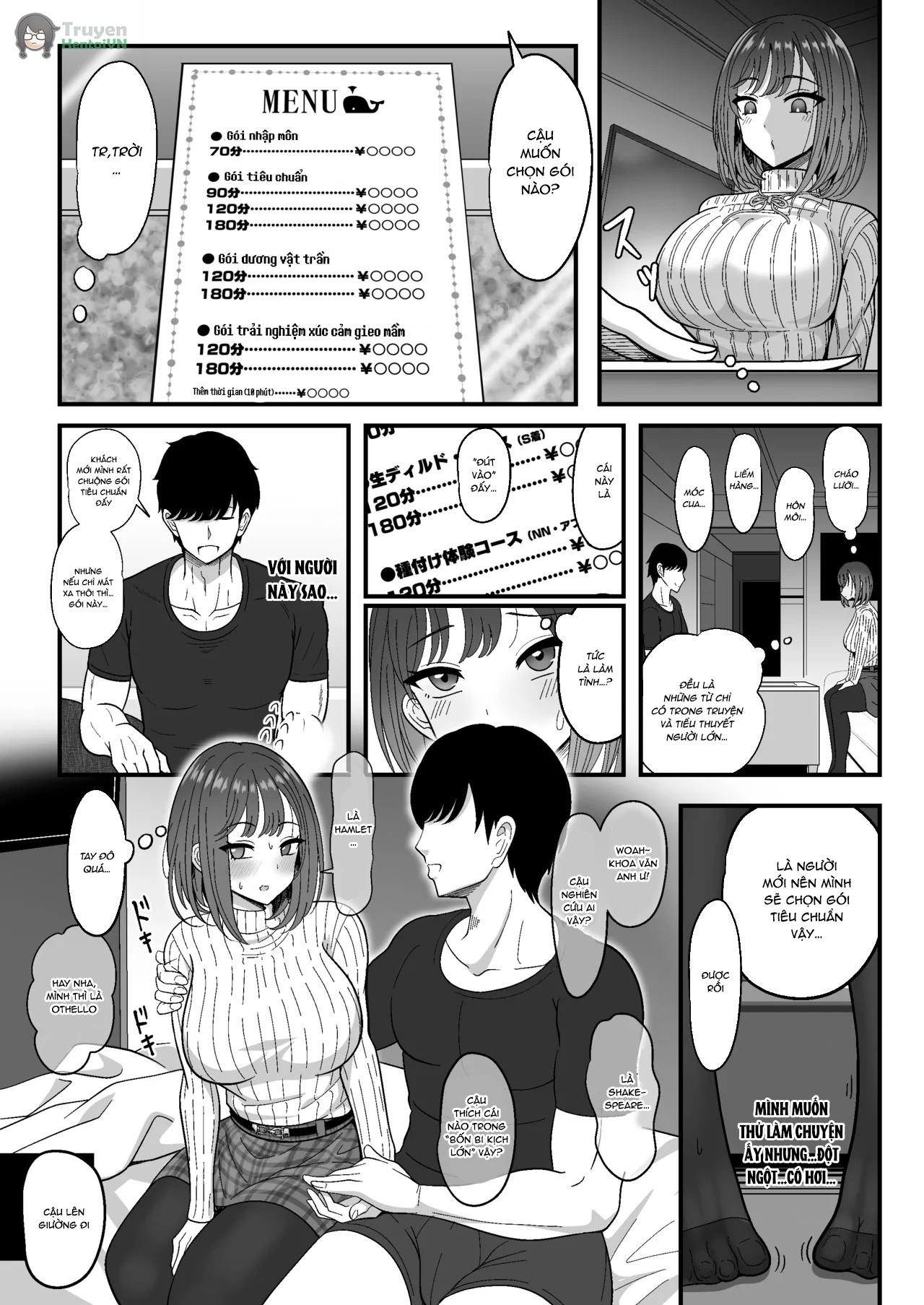 Đọc truyện hentai Mesu Shasei Nyuumon - Oneshot