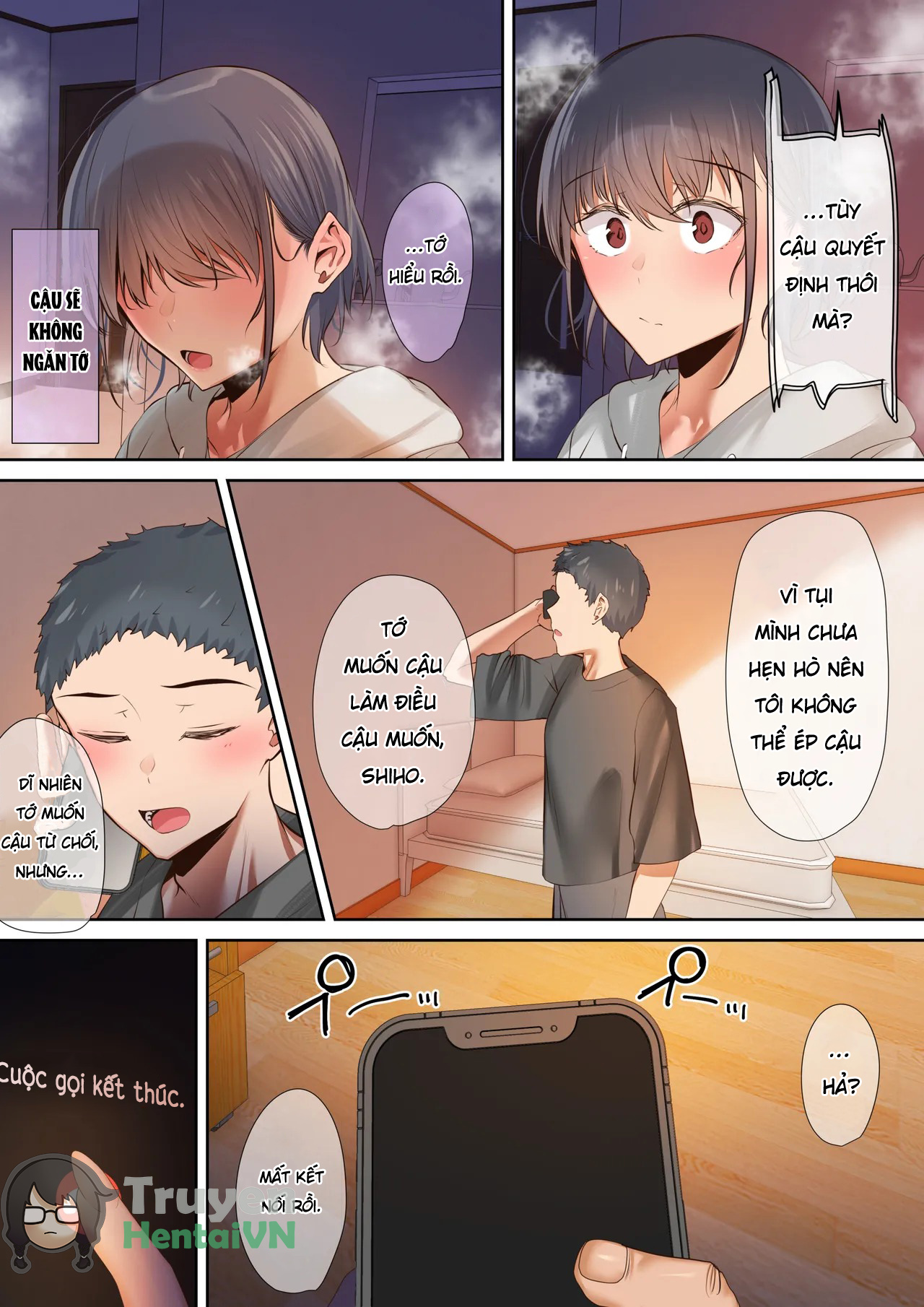 Đọc truyện hentai The story of how the girl who was always by my side is turned into a submissive female by a womanizer - Chap 2 - End