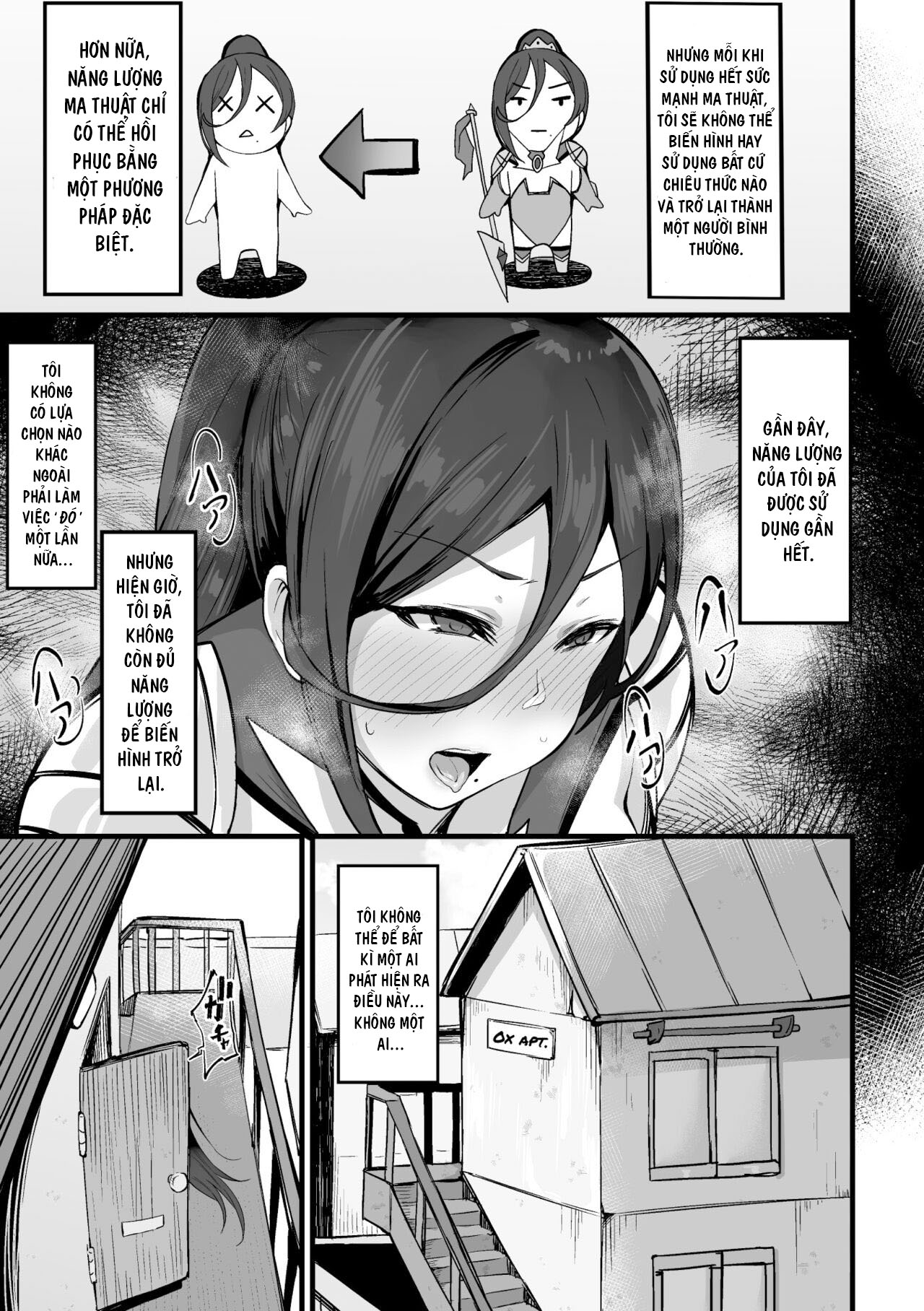 Đọc truyện hentai Saikyou Henshin Heroine Kairaku Ochi -Watashi ga Tanetsuke Oji-san ni Makeru nante!? - Oneshot