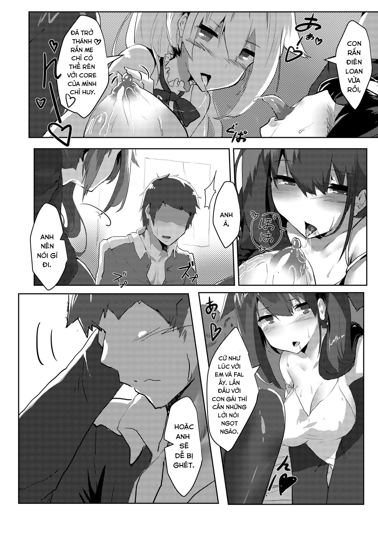 Đọc truyện hentai Mở rộng nhân lực kiểu Grifin. (Girls' Frontline) - Oneshot