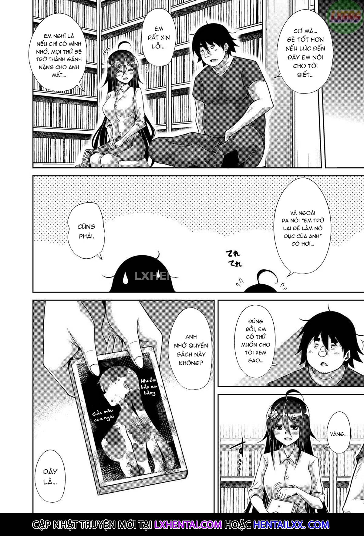 Đọc truyện hentai A Bitch Rose Shrouded In Books - Chap 10