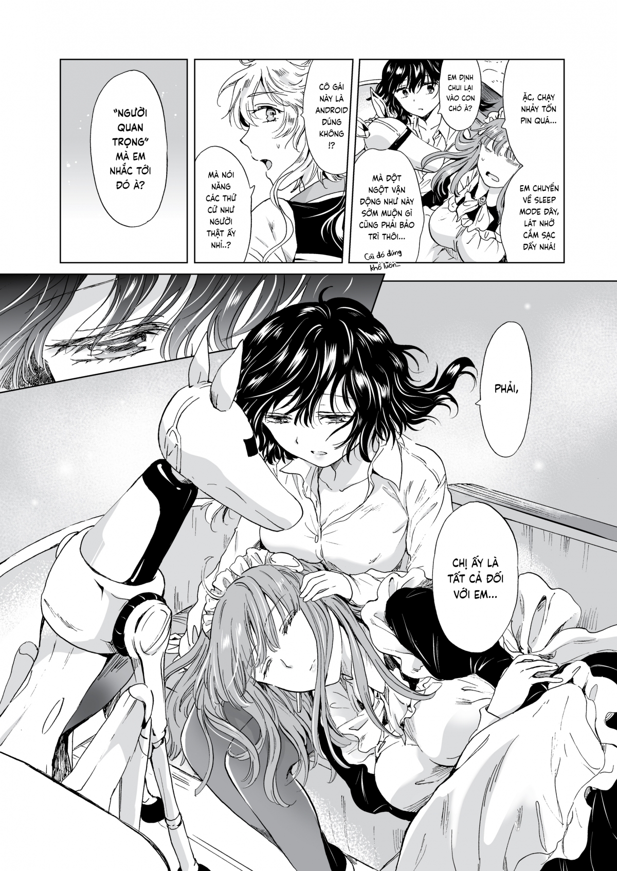 Đọc truyện hentai Dream-Colored Replica - Part 1 - The Android and The Vow of Forbidden Love