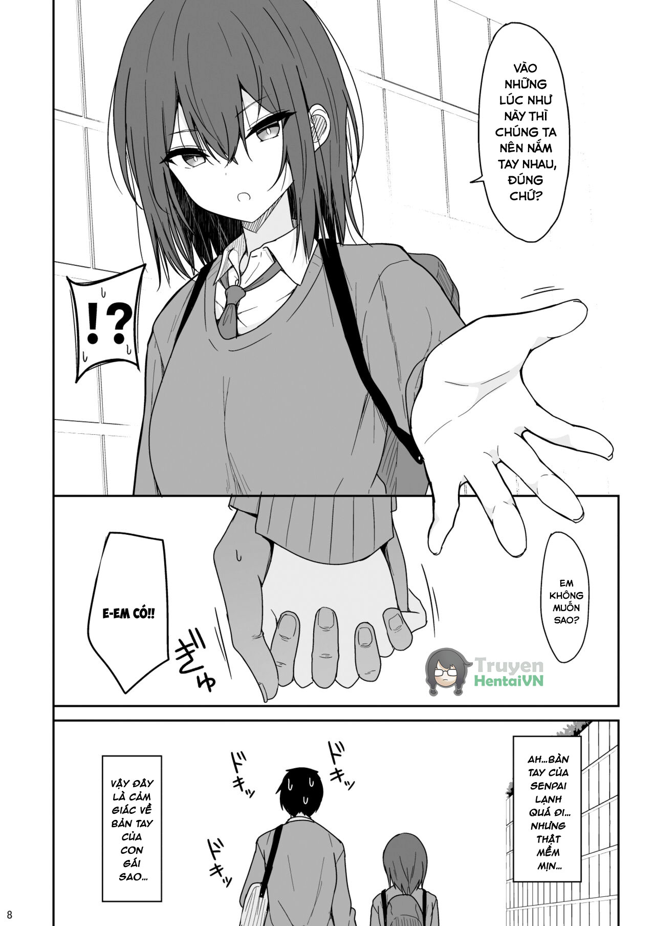 Đọc truyện hentai Tsumetai Senpai ga Mukyoka Nakadashi Sareru made - Oneshot