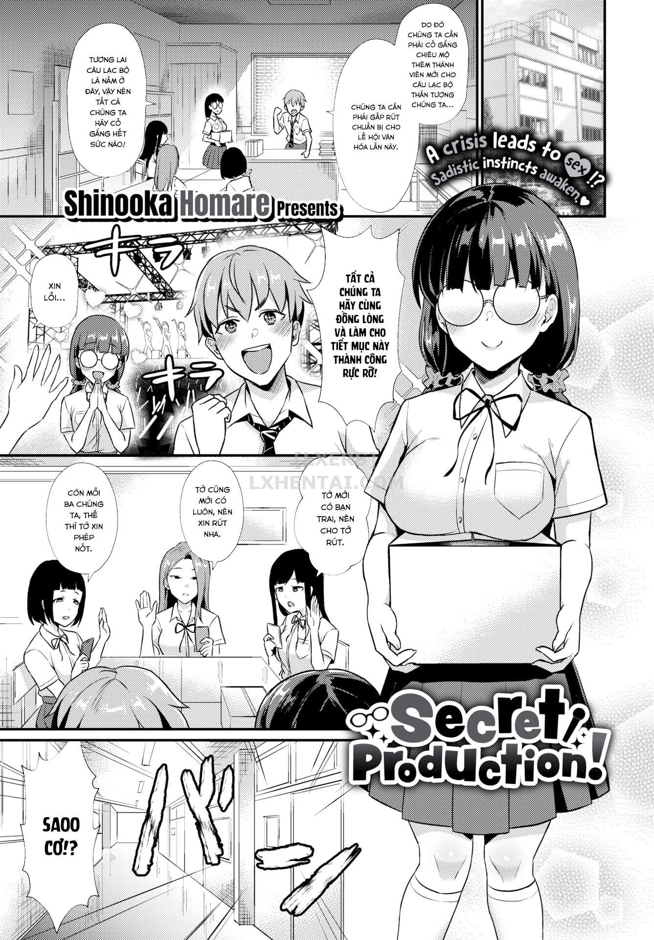 Đọc truyện hentai Secret Production! - Oneshot