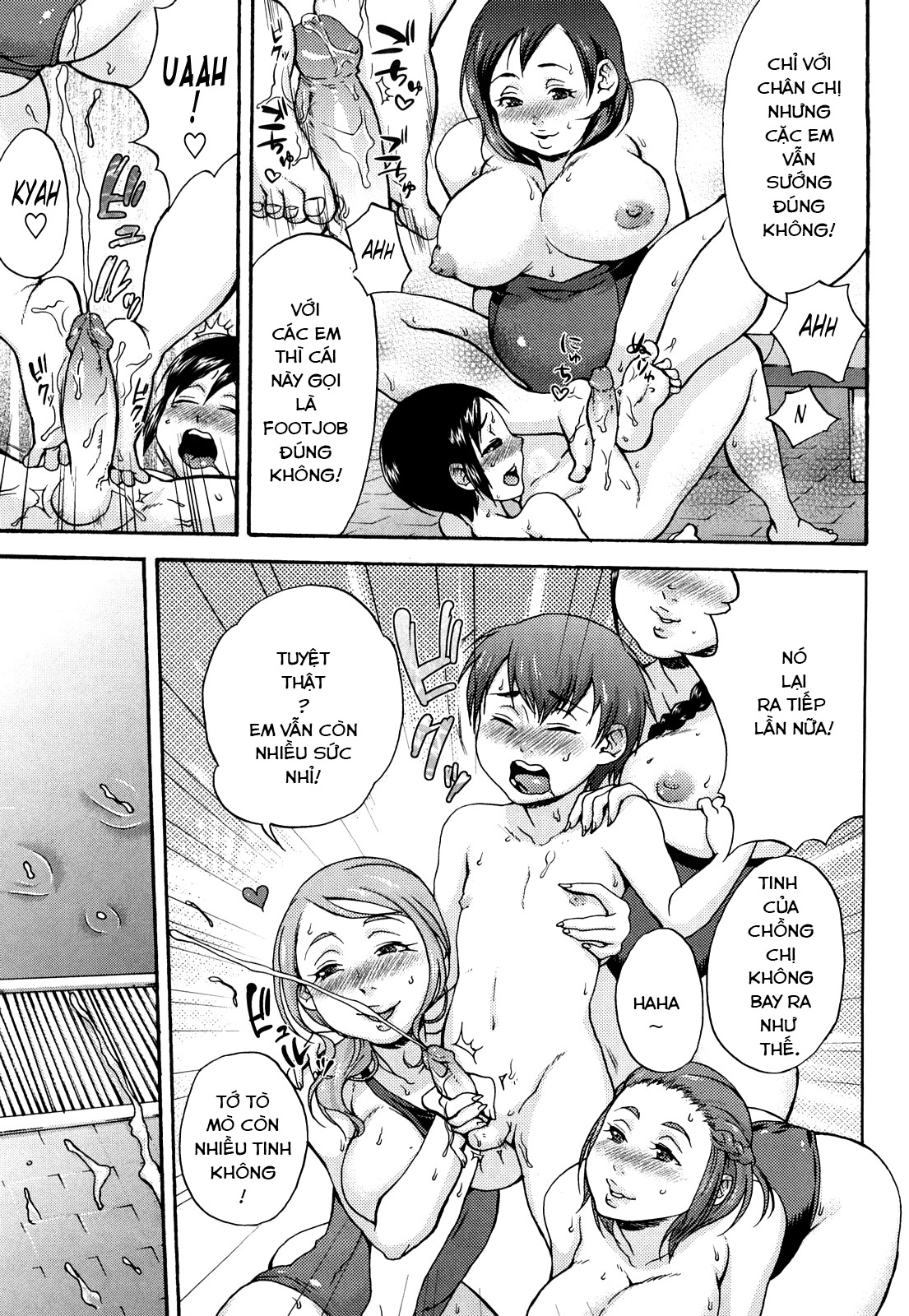 Đọc truyện hentai Hypno cưỡng ép giao phối tình yêu SS2 - Chap 2 ( đi bơi milf)