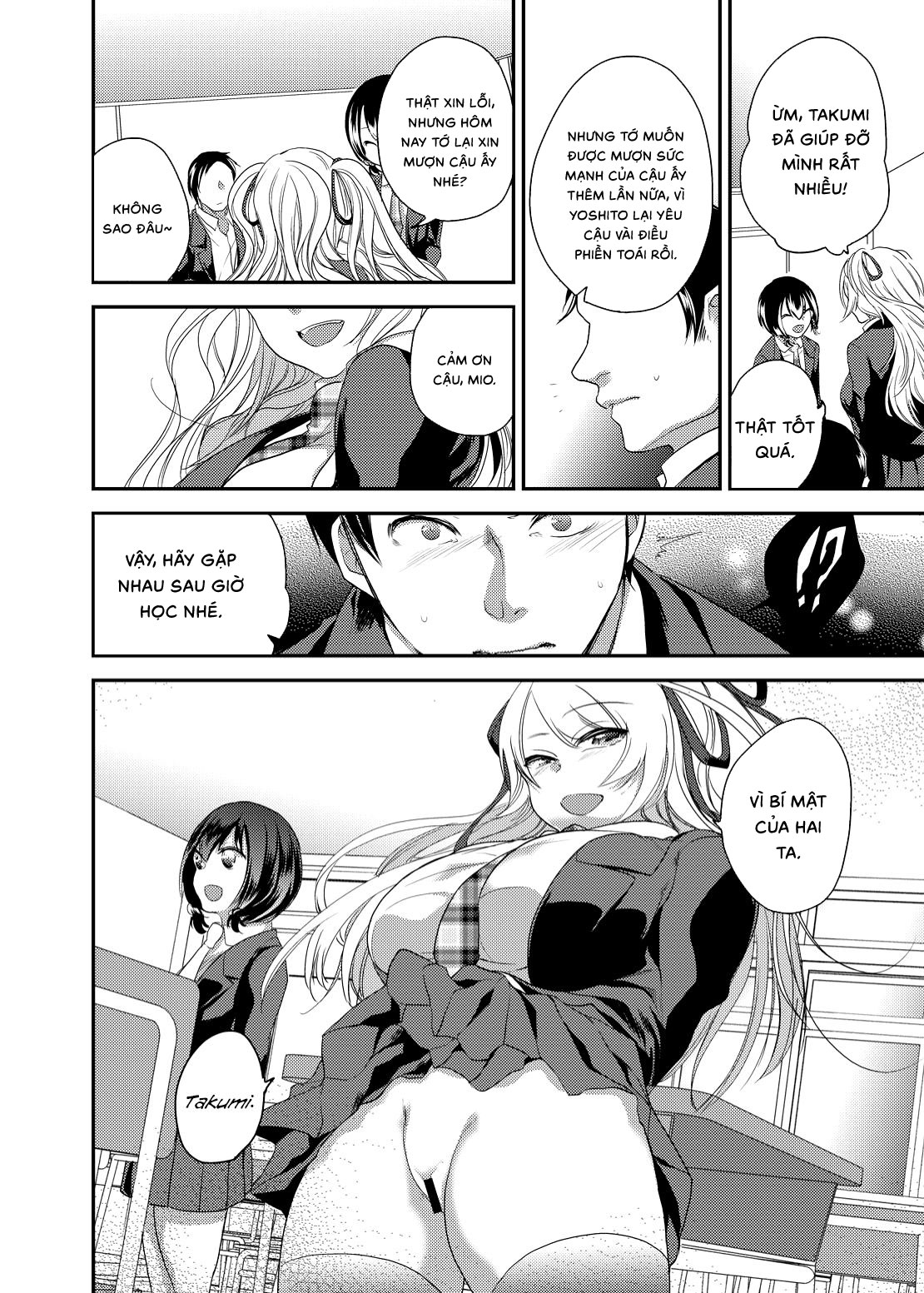 Đọc truyện hentai Netorase Bitch ~Kareshi No Tame Ni Hoka No Otoko De Ikikuruu Joshikousei.~ - Oneshot