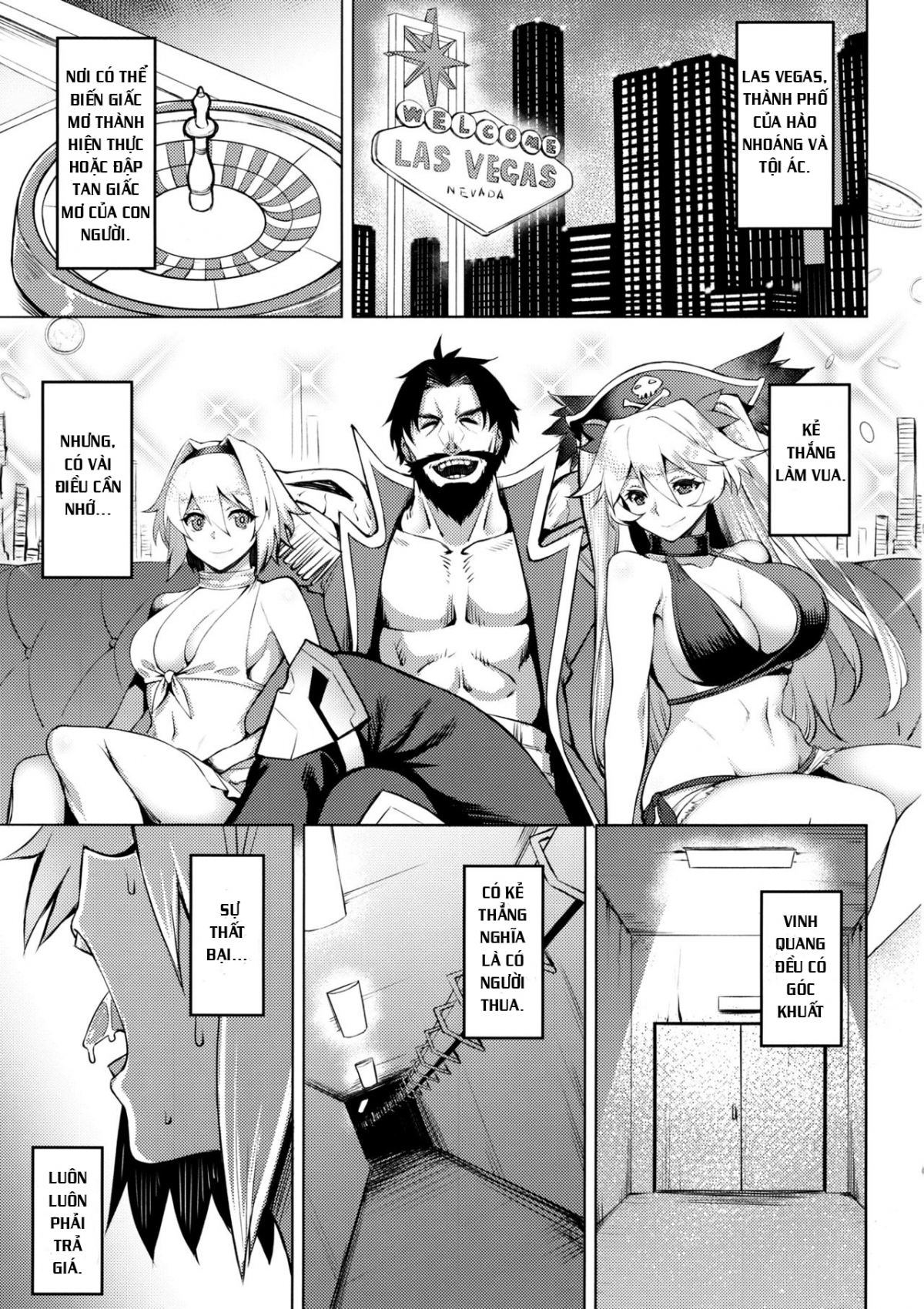 Đọc truyện hentai Eikou no Rakujitsu - Oneshot