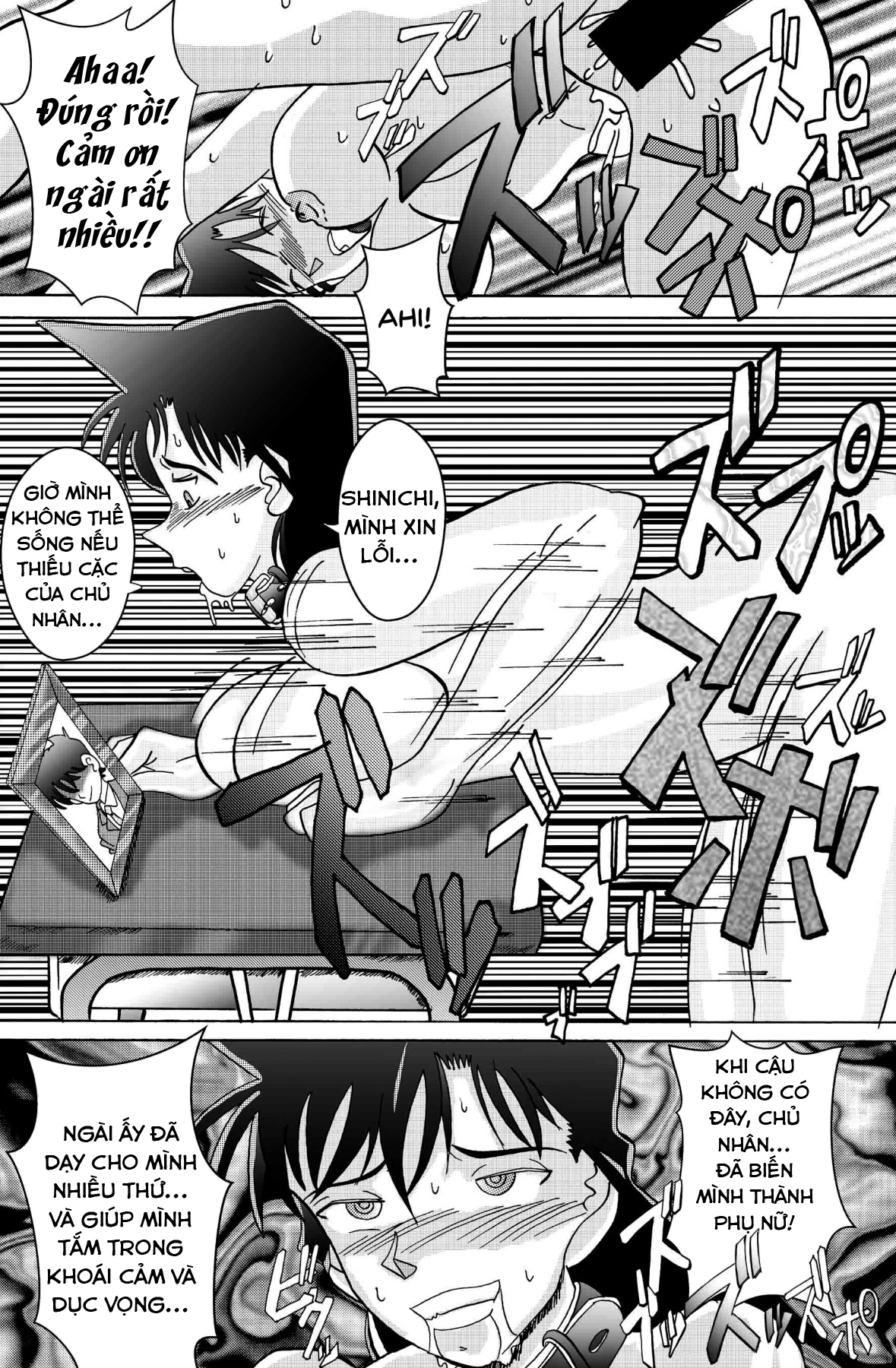 Đọc truyện hentai Saimin SEX Dorei -Mesu Tonteishoku Oomori - Chap 4