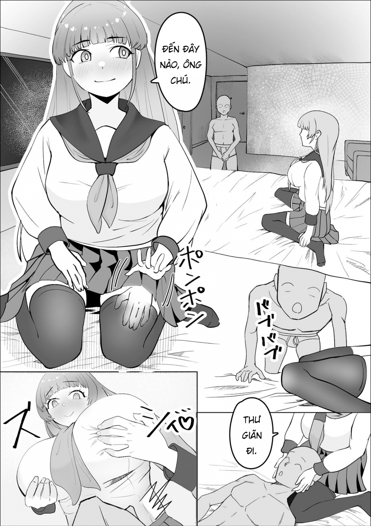 Đọc truyện hentai Tabe Gal -Muchimuchi Tennen Gal wa Papakatsu Shimasu- - Oneshot