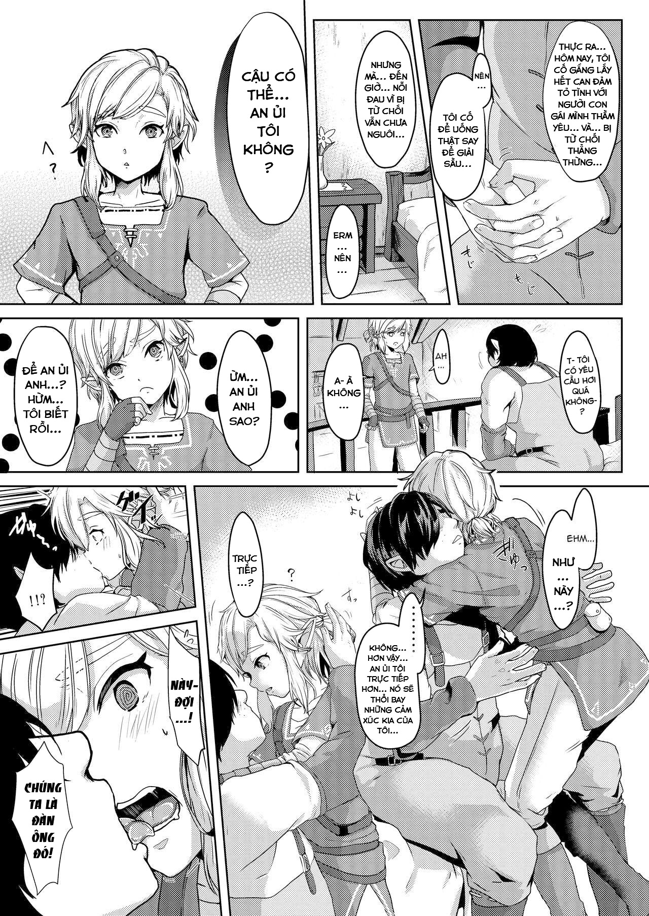 Đọc truyện hentai Đêm chăm sóc trụy lạc của hiệp sĩ. (The Legend of Zelda) - Oneshot