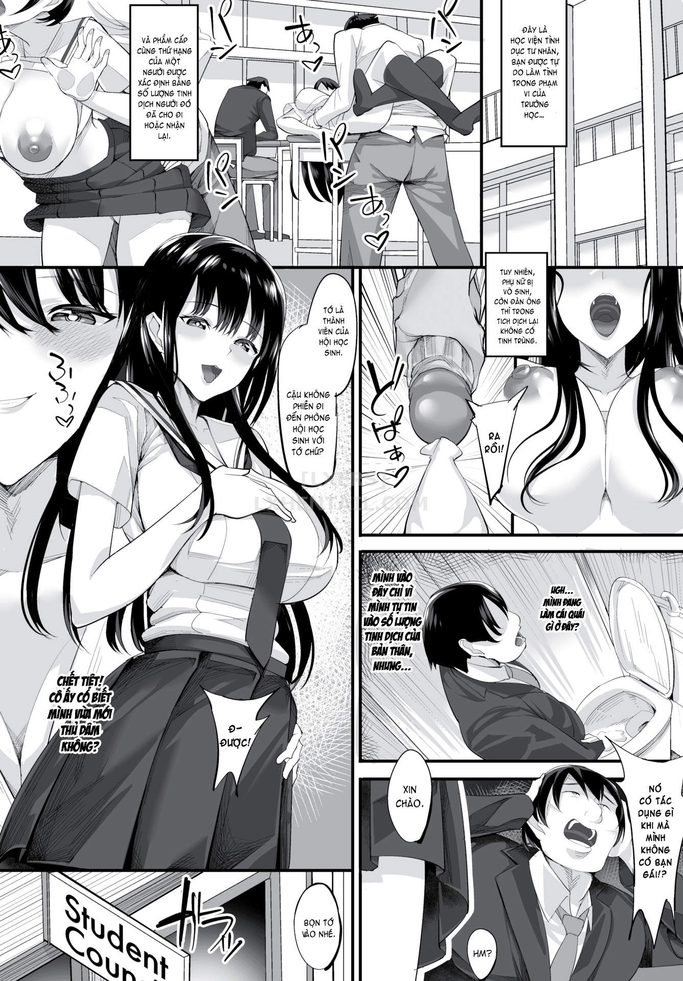 Đọc truyện hentai That Time I Creampied Everybody and Turned the Whole School Into My Harem - Chap 1