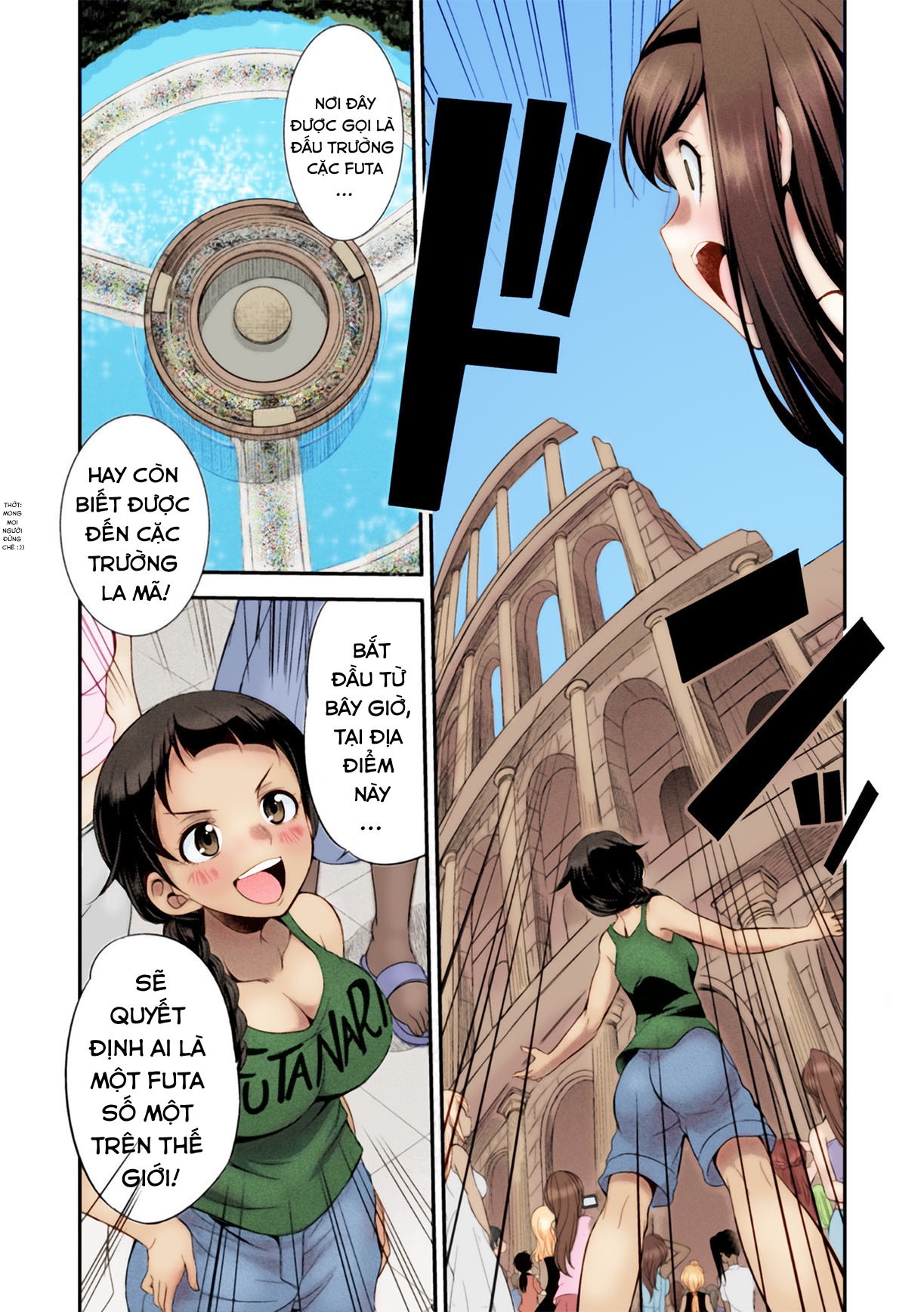 Đọc truyện hentai Đại chiến Futa~Nữ hoàng dương vật - Chap 1