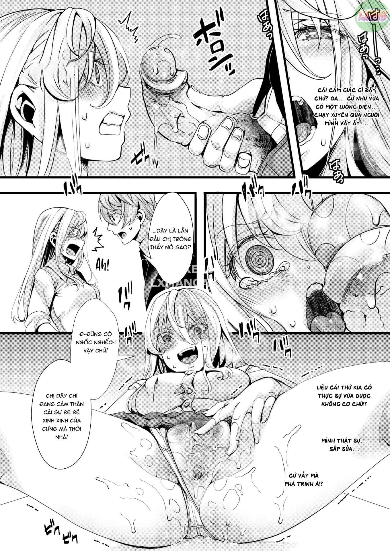 Đọc truyện hentai Trải nghiệm tình dục lưng trần đầu tiên của một nữ sinh vô ích - Oneshot