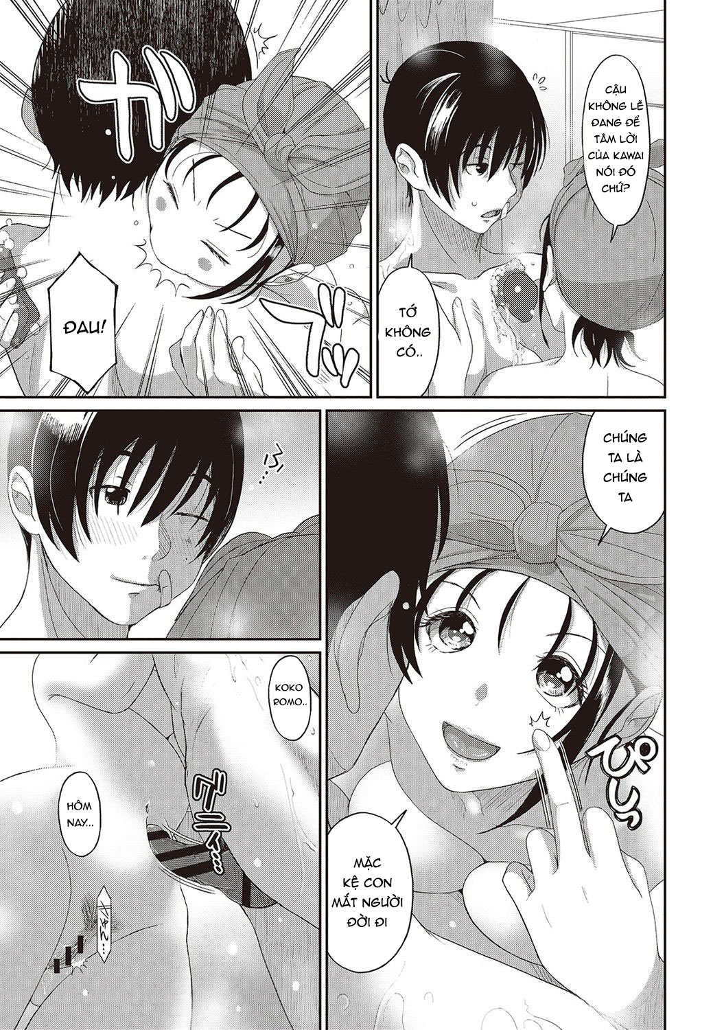 Đọc truyện hentai Nữ sinh dậy thì sớm vú to - Chap 4