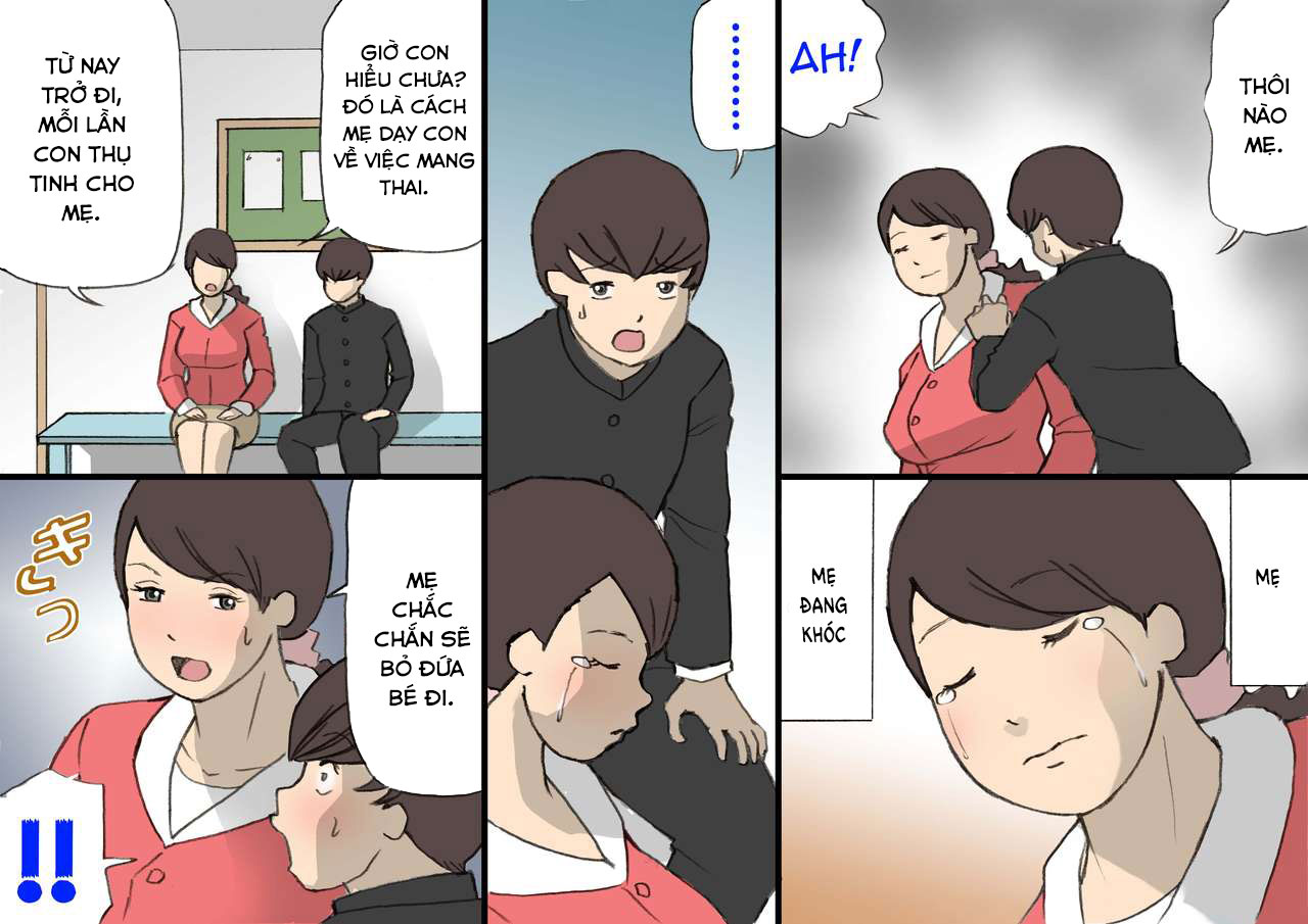Đọc truyện hentai Okaa-san wa Homete Nobasu Kyouiku Houshin - Chap 2 + 3: End.