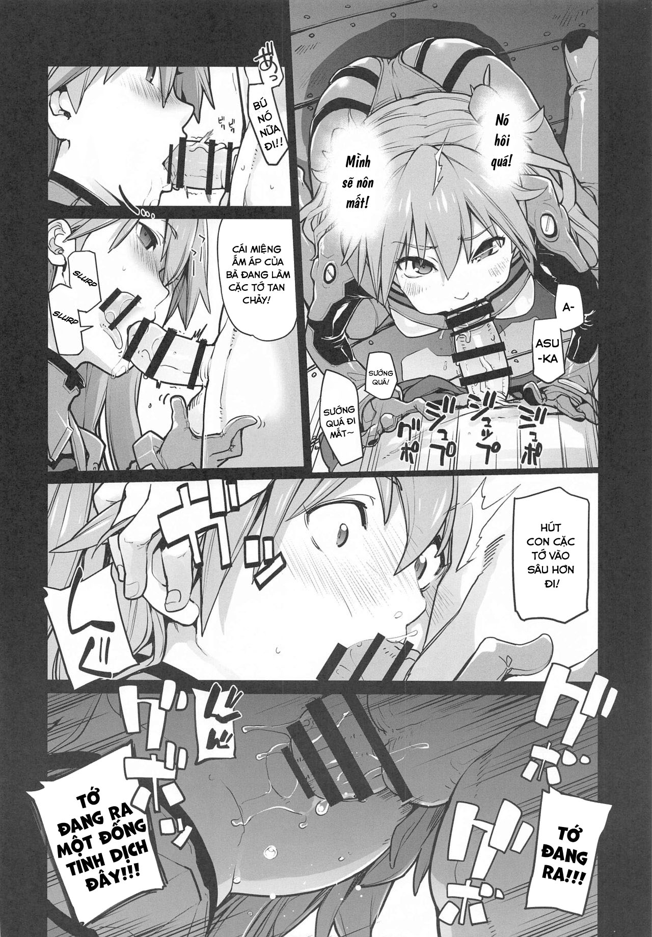 Đọc truyện hentai NIGHTMARE SPELL (Neon Genesis Evangelion) - 1 bắn