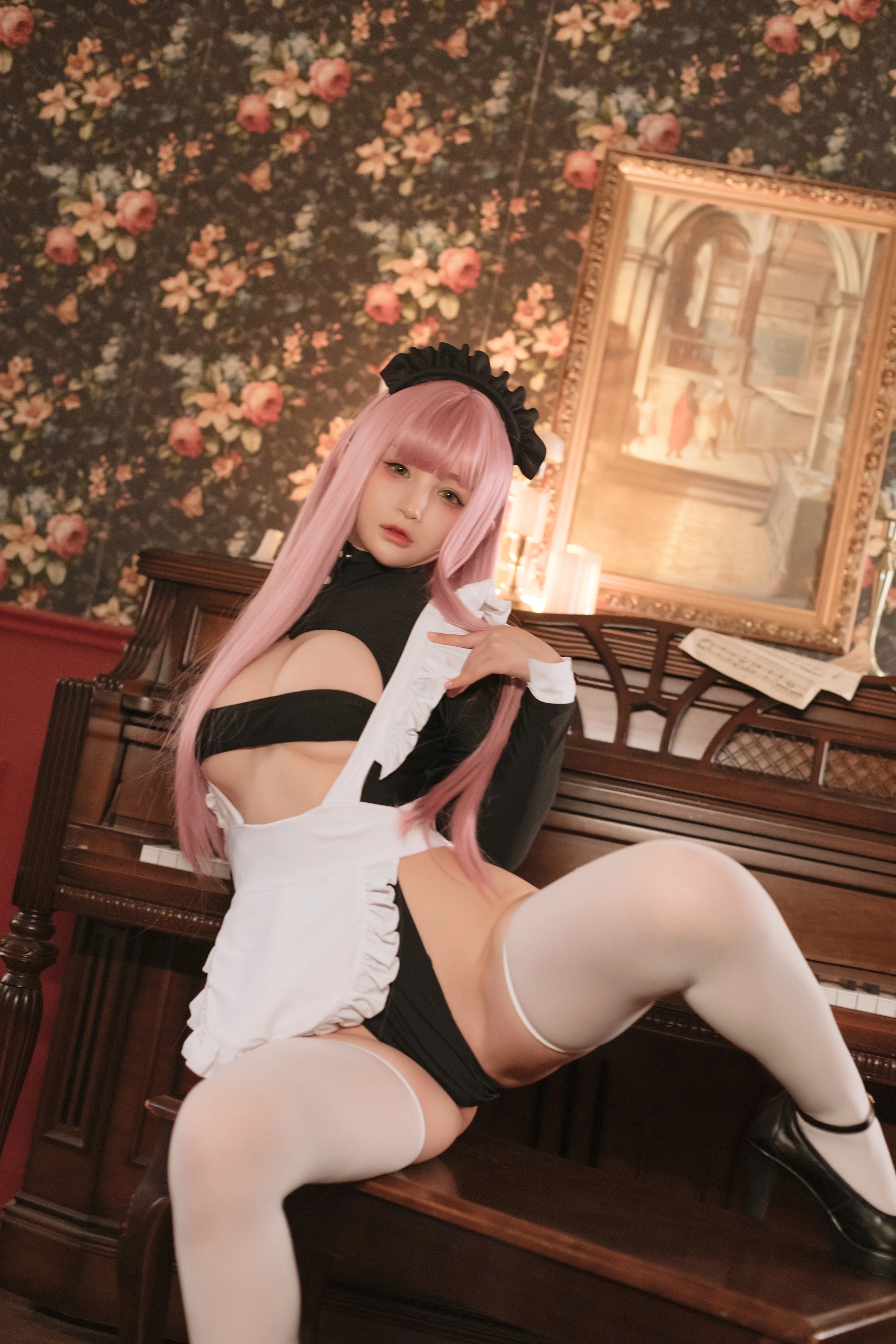 Đọc truyện hentai Tuyển tập Albums siêu phẩm Cosplay - Chap 1207 - Sakurai Nene - Retro Maid