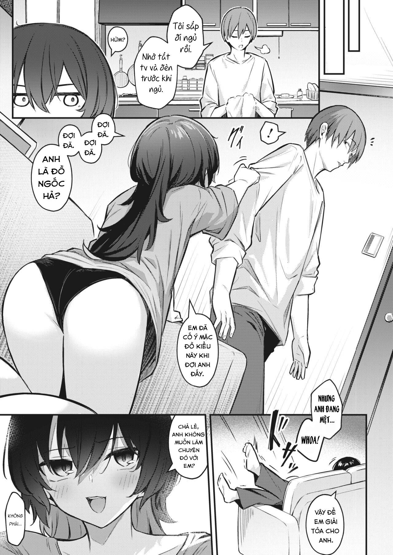 Đọc truyện hentai Cho gái ở nhờ và bị gạ sếch - Oneshot