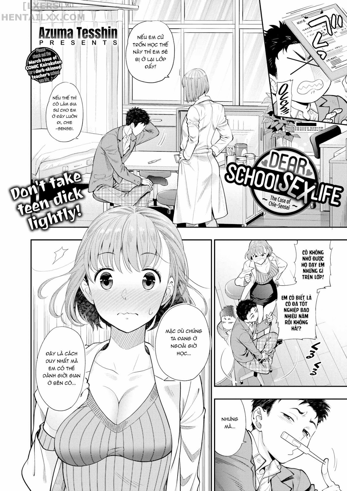 Đọc truyện hentai Ochite Torokete - Chap 1