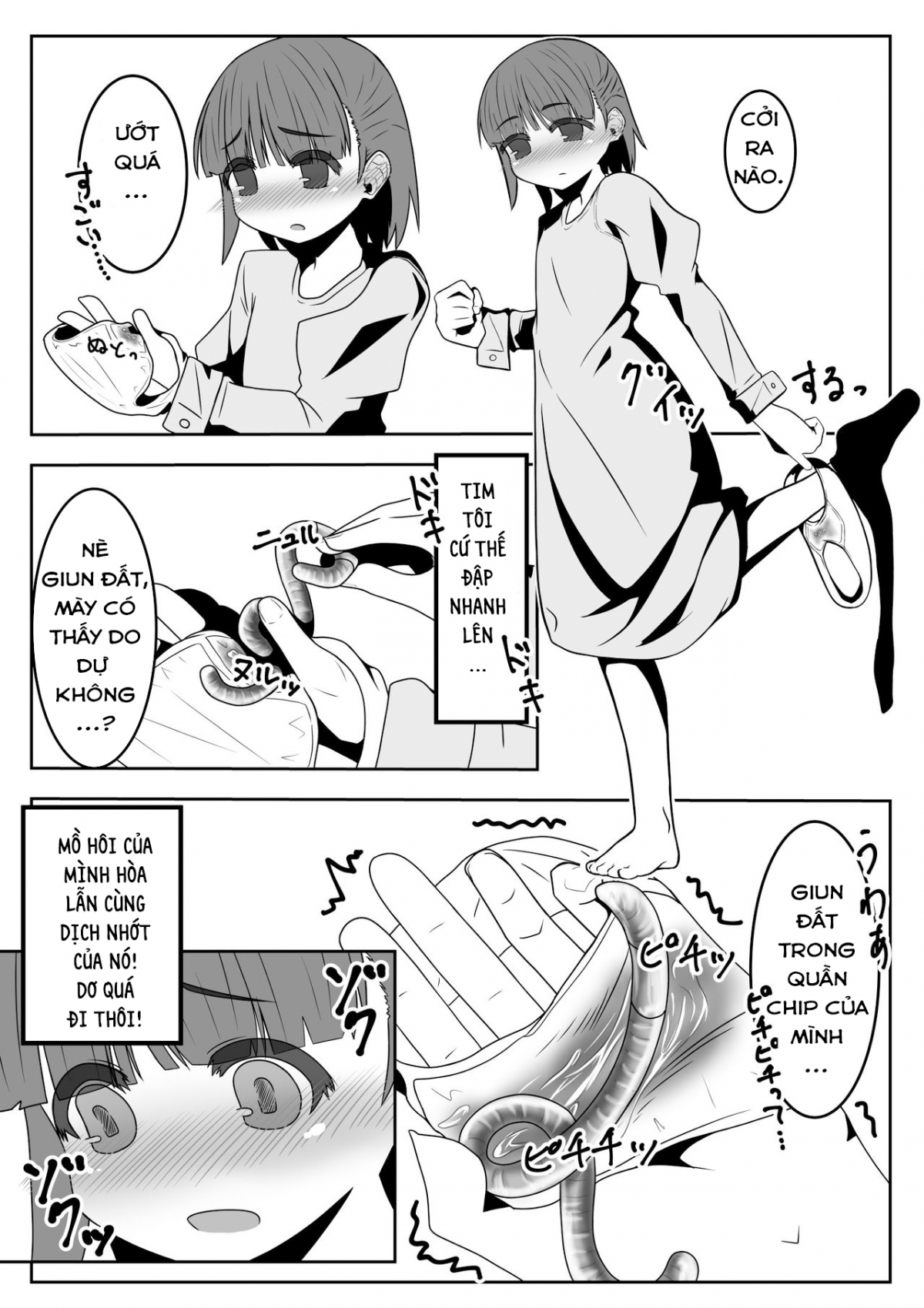 Đọc truyện hentai 1000 Con Giun Đất! - Oneshot