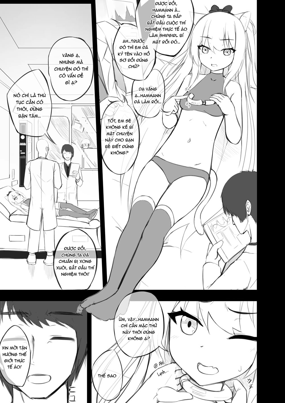 Đọc truyện hentai Nhiệm vụ cuối cùng của Hammann - Oneshot