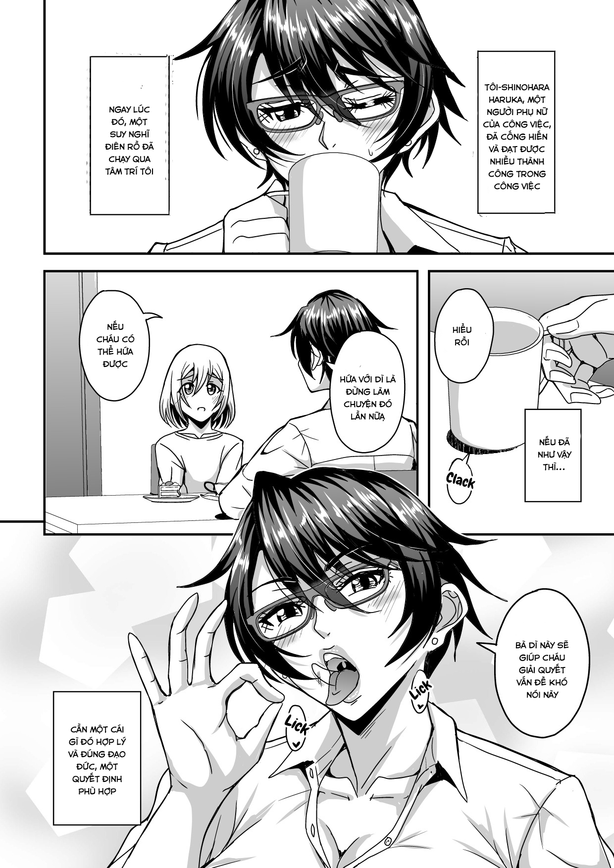 Đọc truyện hentai Alofou độc thân và mối quan hệ với con trai của bạn cô - Chap 1