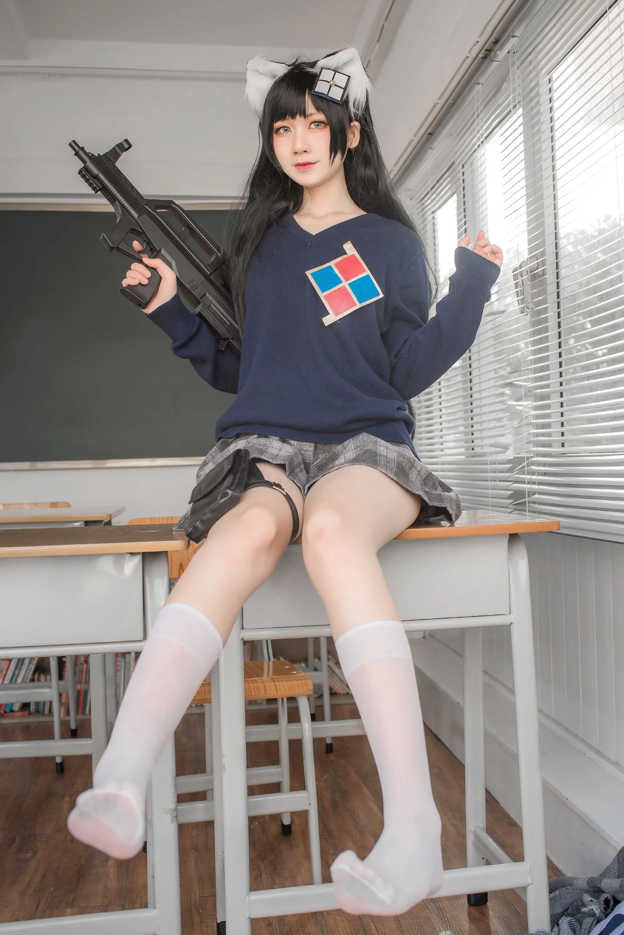 Đọc truyện hentai Tuyển tập Albums siêu phẩm Cosplay - Chap 27 - Izumi Izumi Momoko – Girls Frontline Style 95