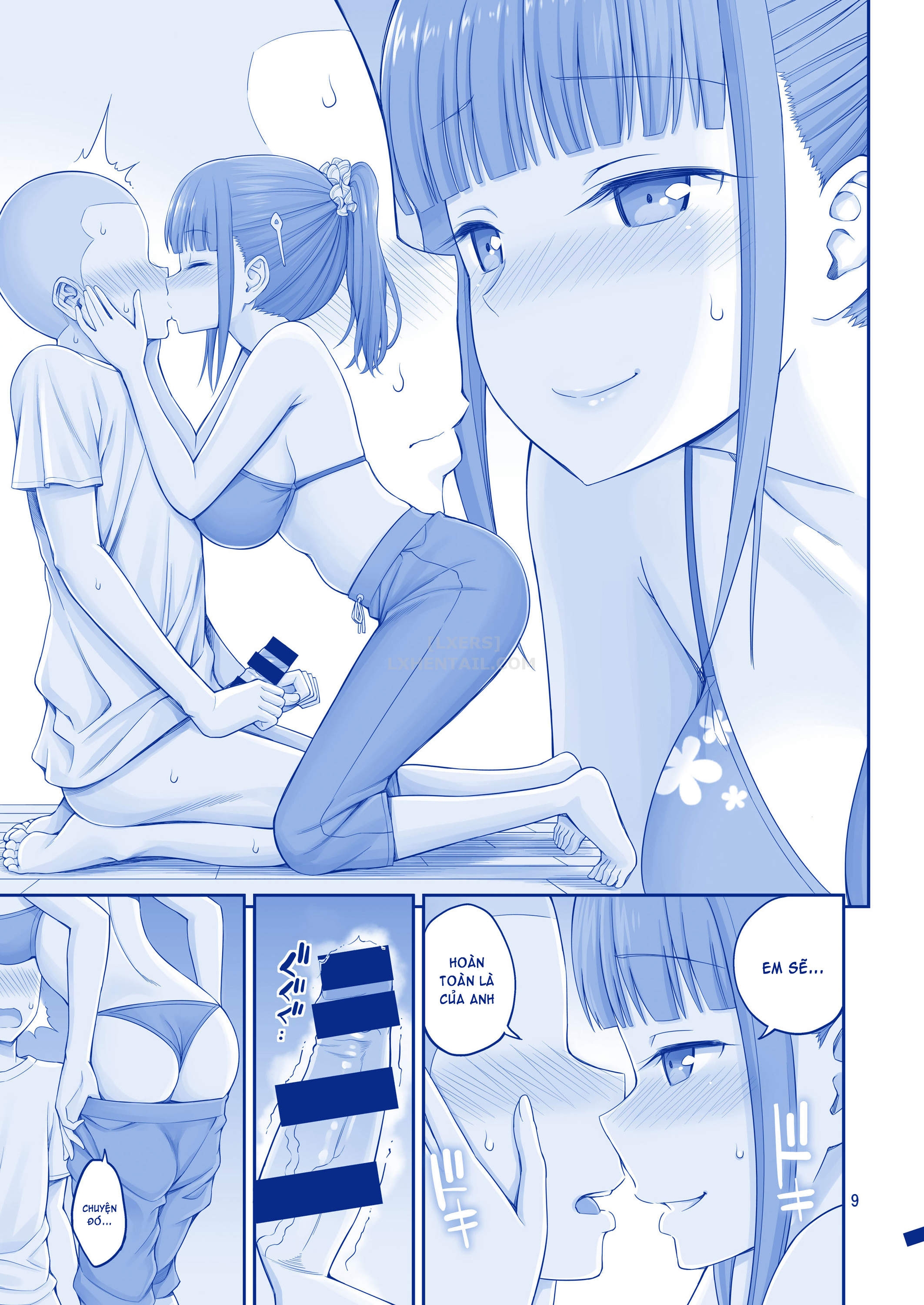 Đọc truyện hentai Kimi wa Akogare no Tawawa - Oneshot