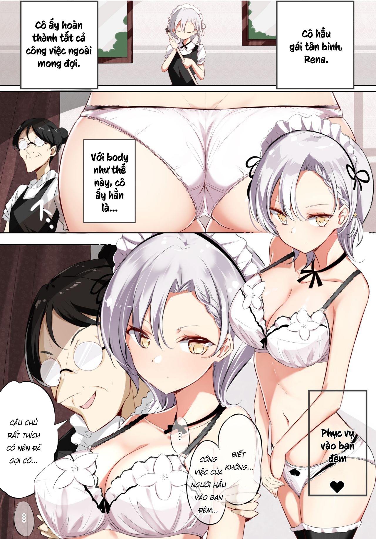 Đọc truyện hentai Nàng Hầu Ngây Thơ - Chap 1