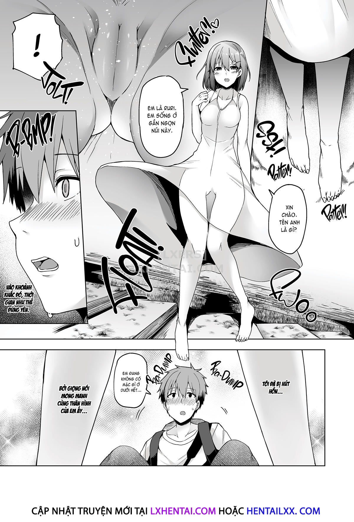 Đọc truyện hentai A Teardrop for the Deity of Summer - Oneshot